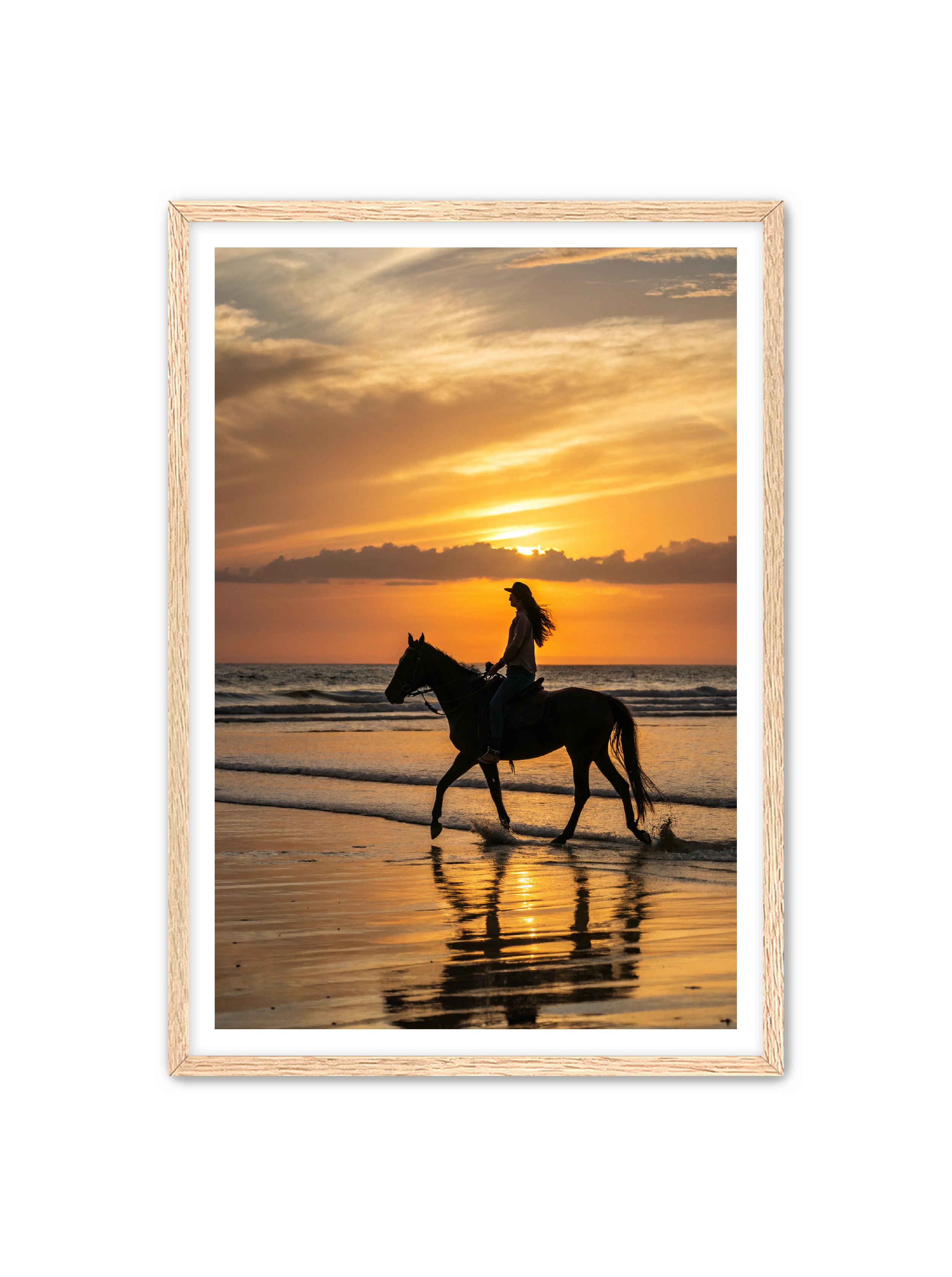 Apricus Prints Vaquero 'My Love On Sand' Apricus Art Collection