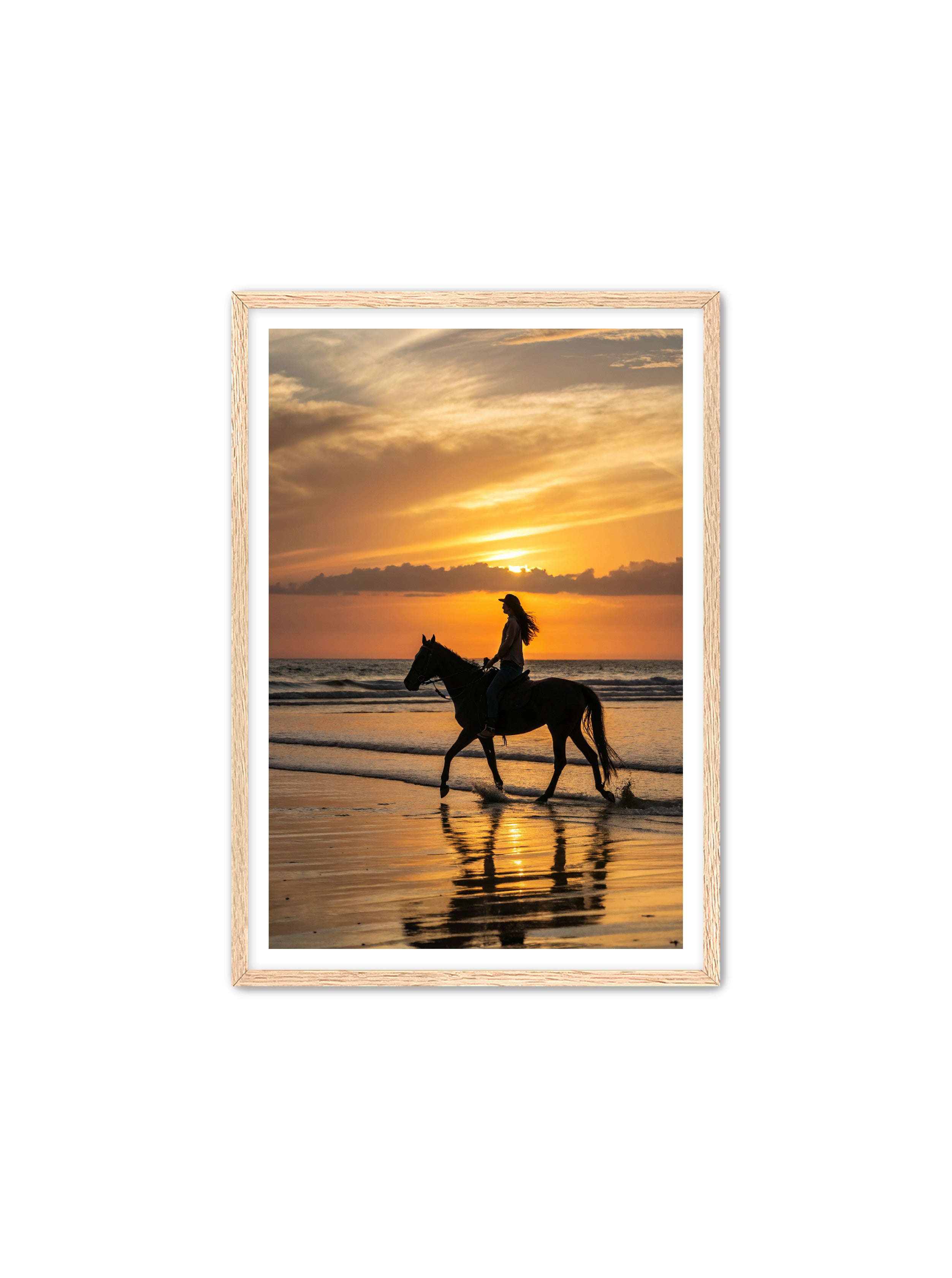 Apricus Prints Vaquero 'My Love On Sand' Apricus Art Collection