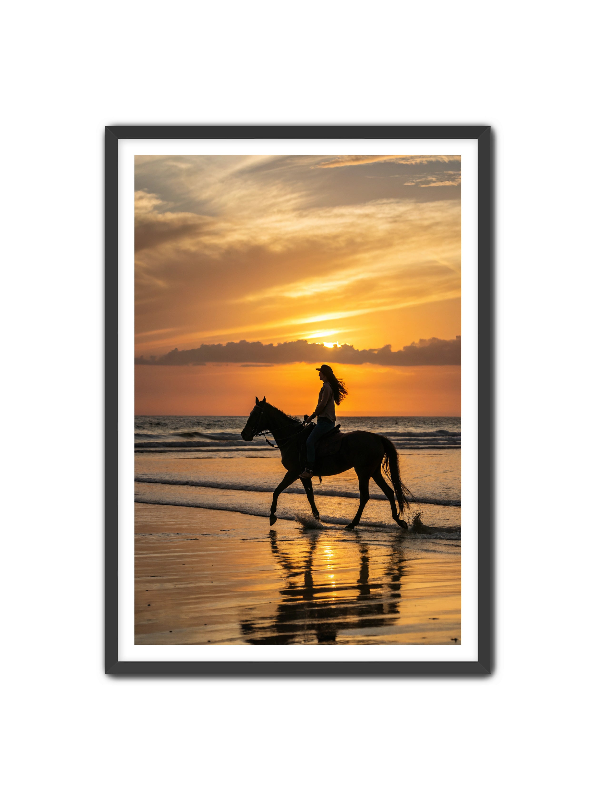 Apricus Prints Vaquero 'My Love On Sand' Apricus Art Collection