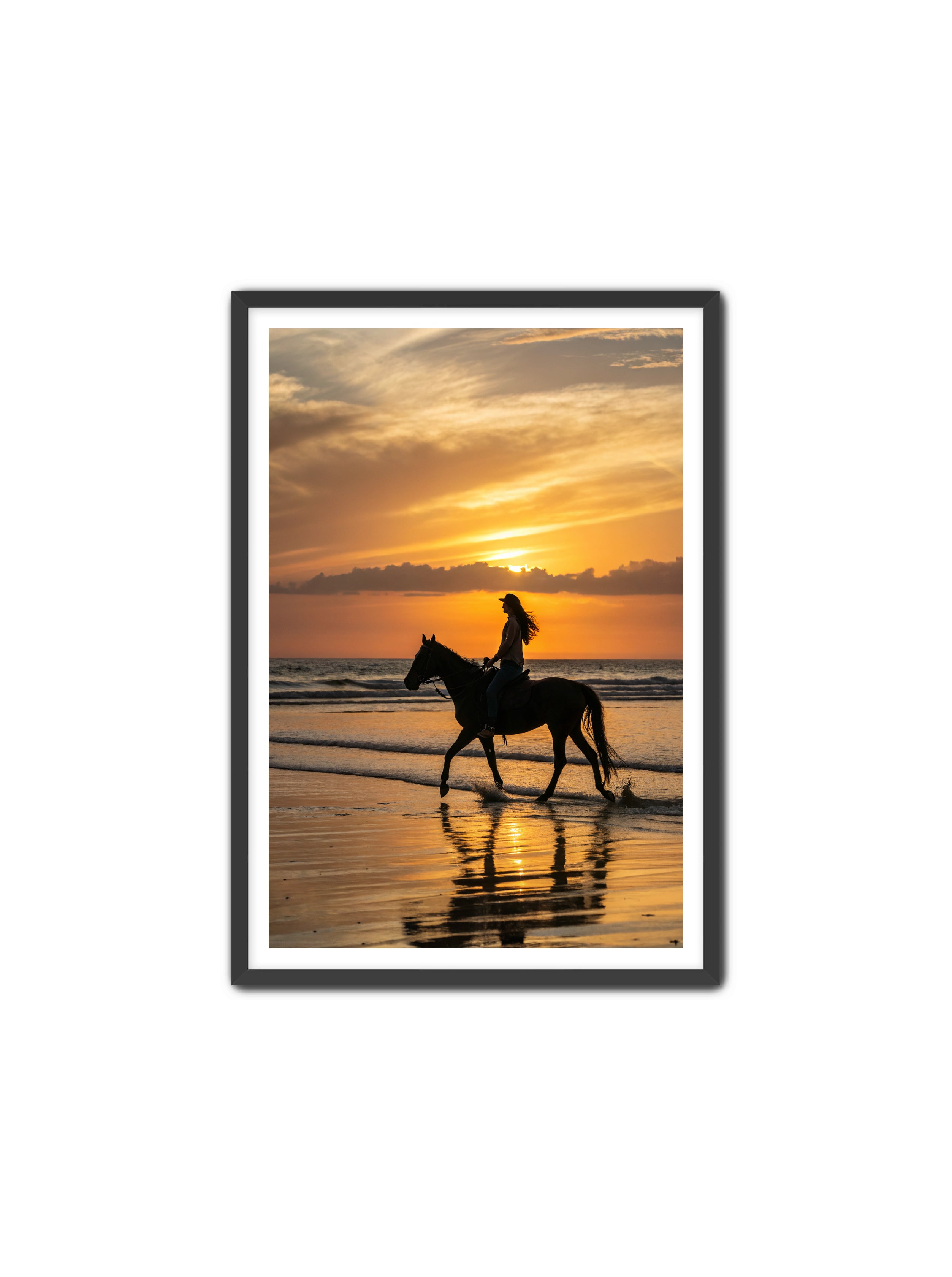 Apricus Prints Vaquero 'My Love On Sand' Apricus Art Collection