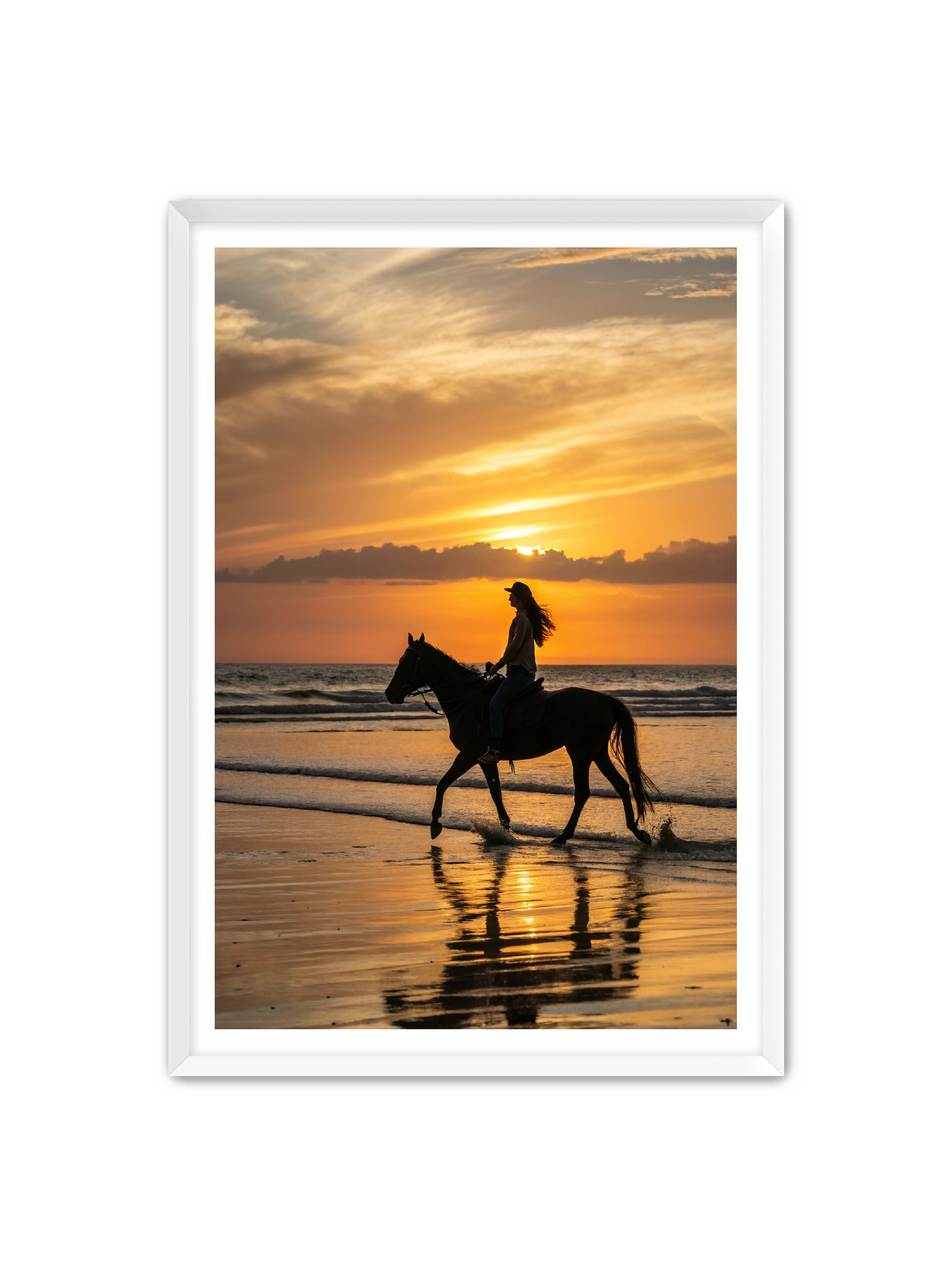 Apricus Prints Vaquero 'My Love On Sand' Apricus Art Collection