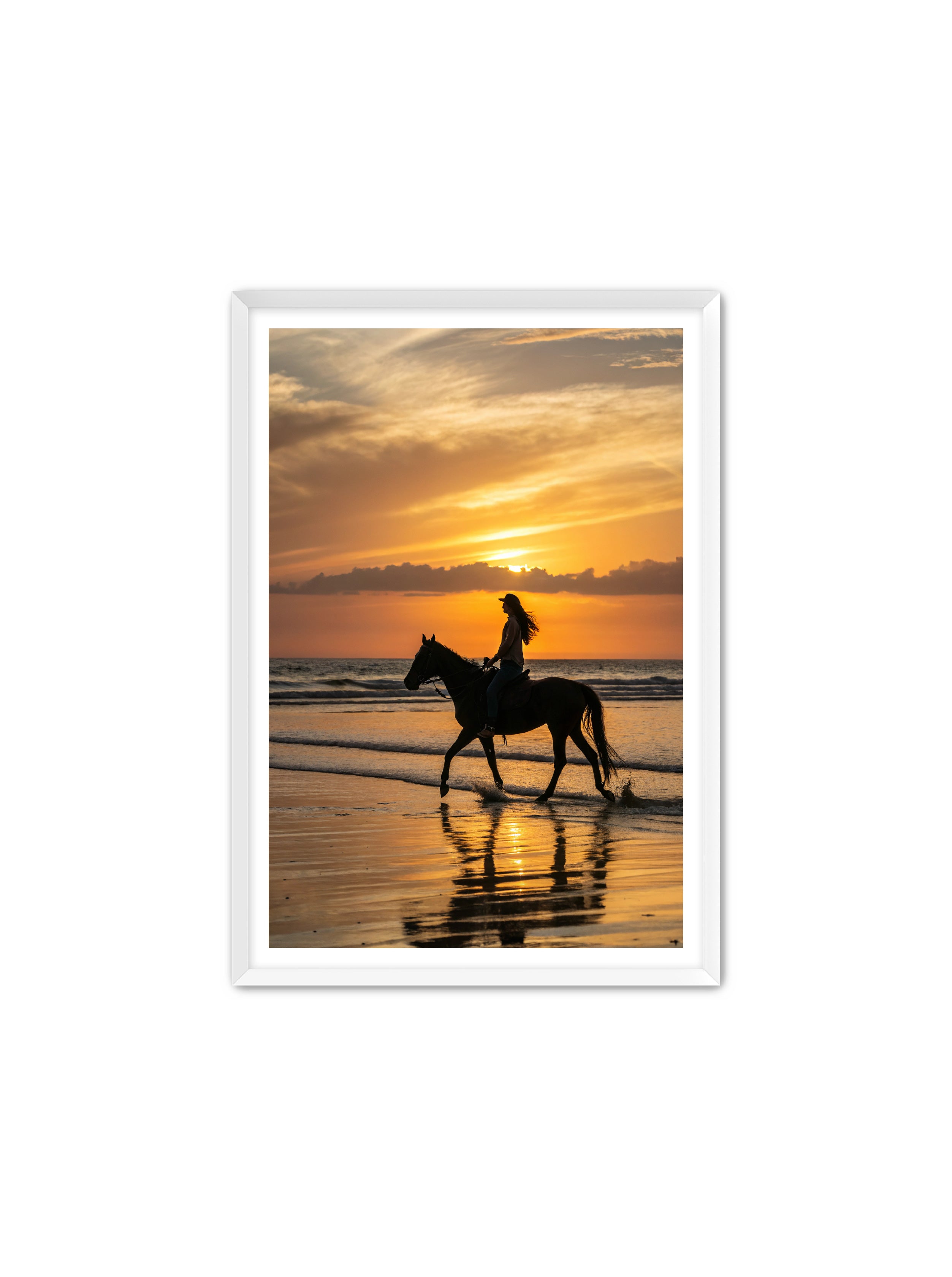 Apricus Prints Vaquero 'My Love On Sand' Apricus Art Collection