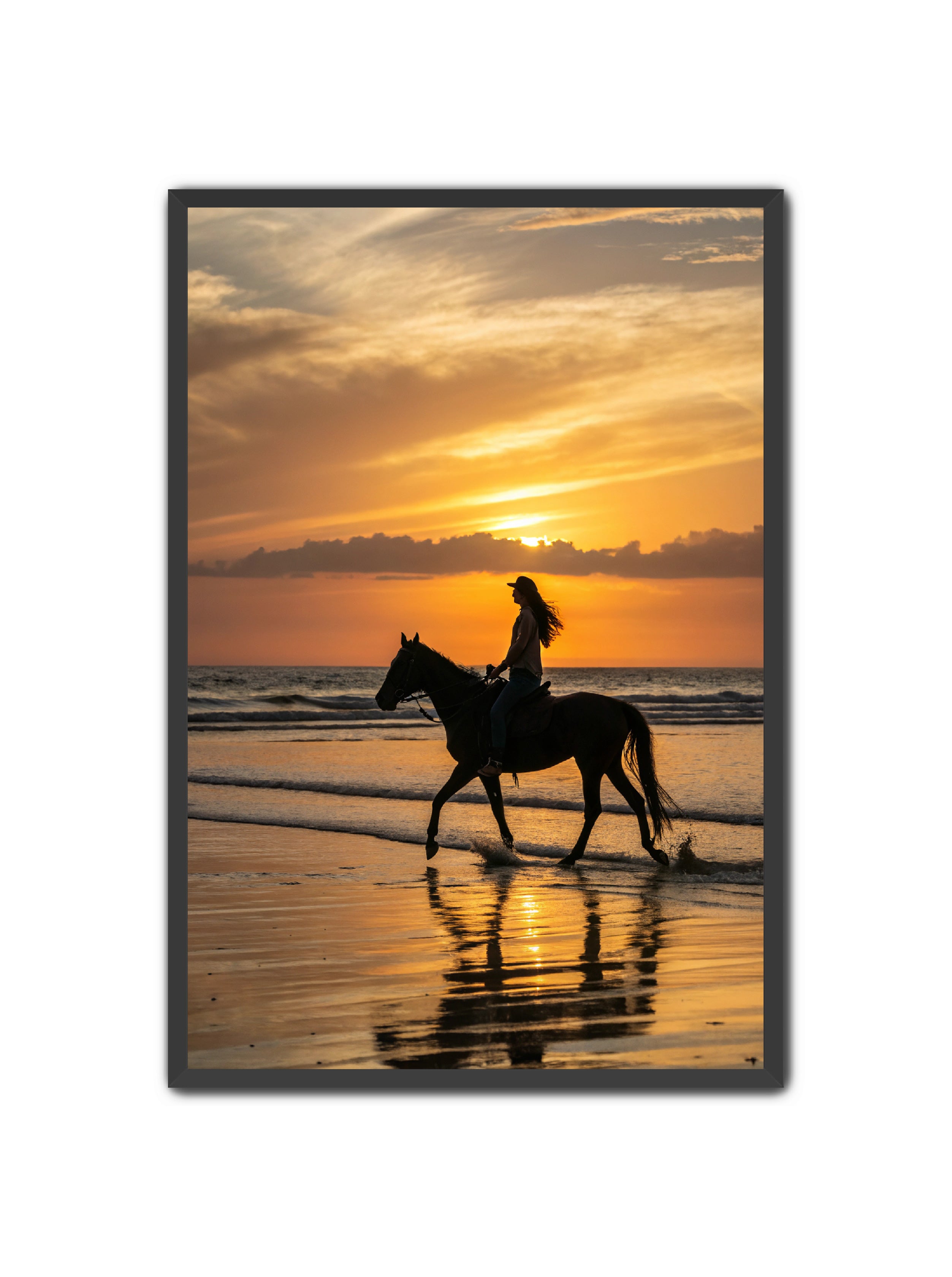 Apricus Prints Vaquero 'My Love On Sand' Apricus Art Collection