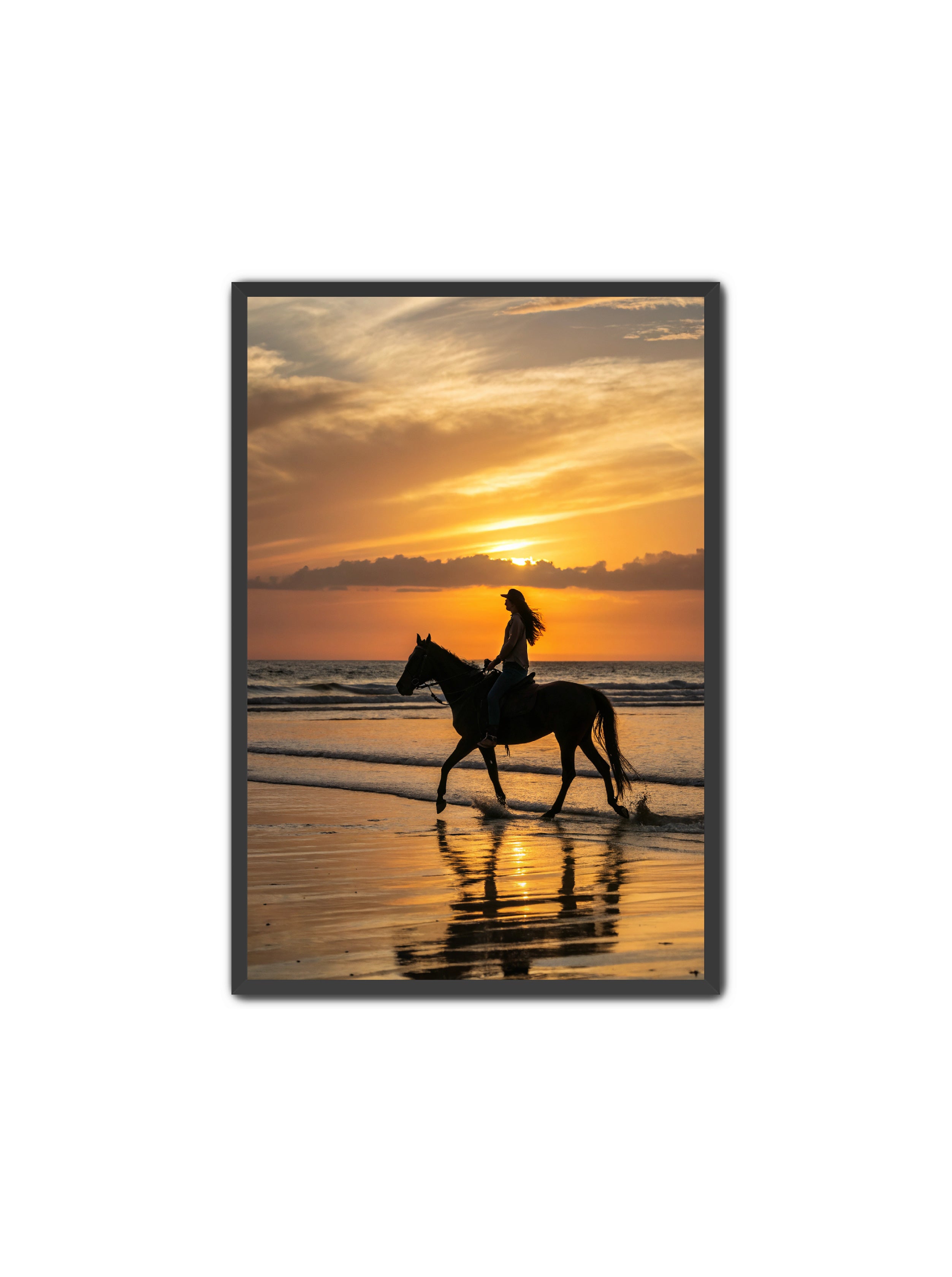 Apricus Prints Vaquero 'My Love On Sand' Apricus Art Collection