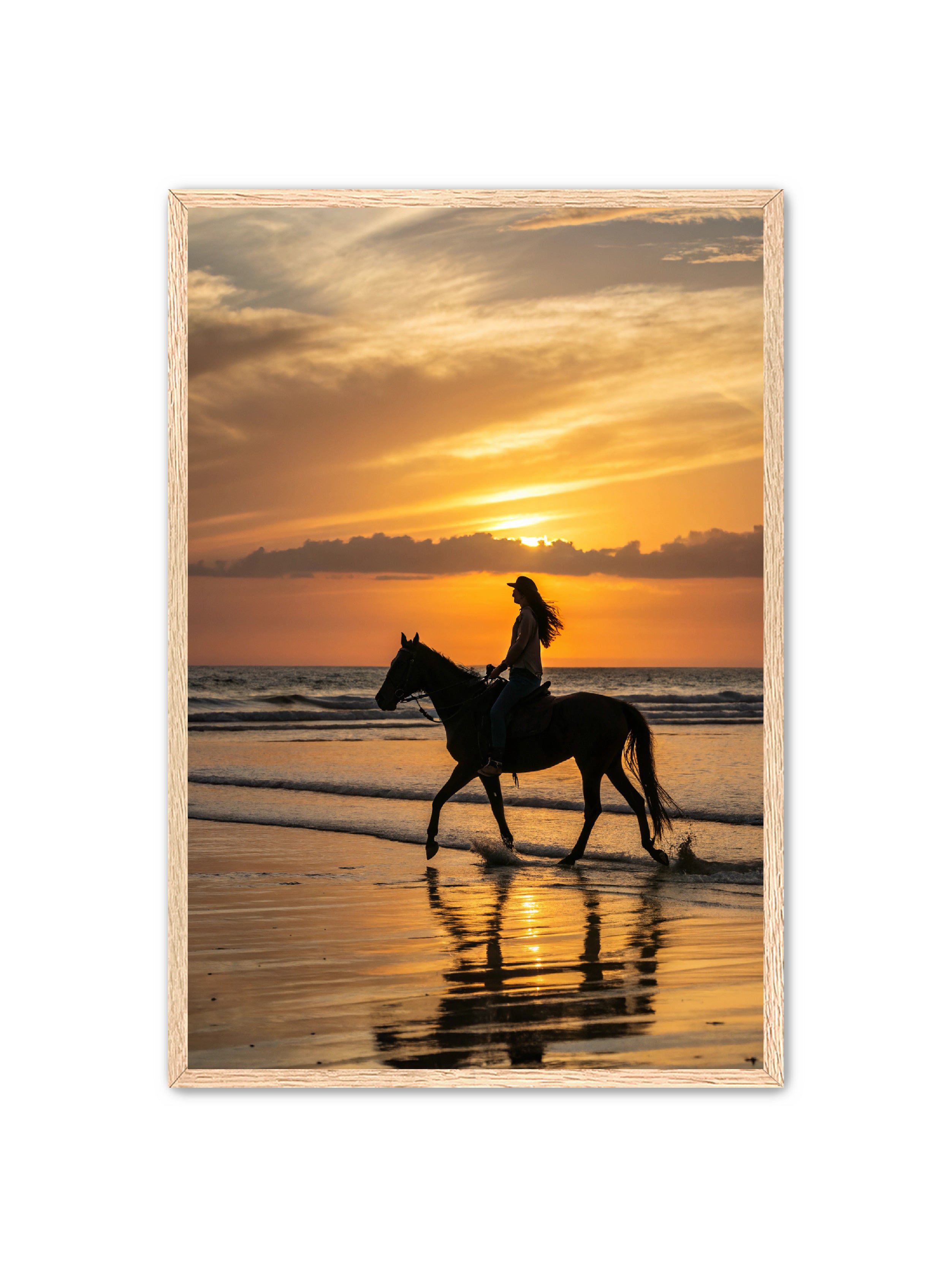 Apricus Prints Vaquero 'My Love On Sand' Apricus Art Collection