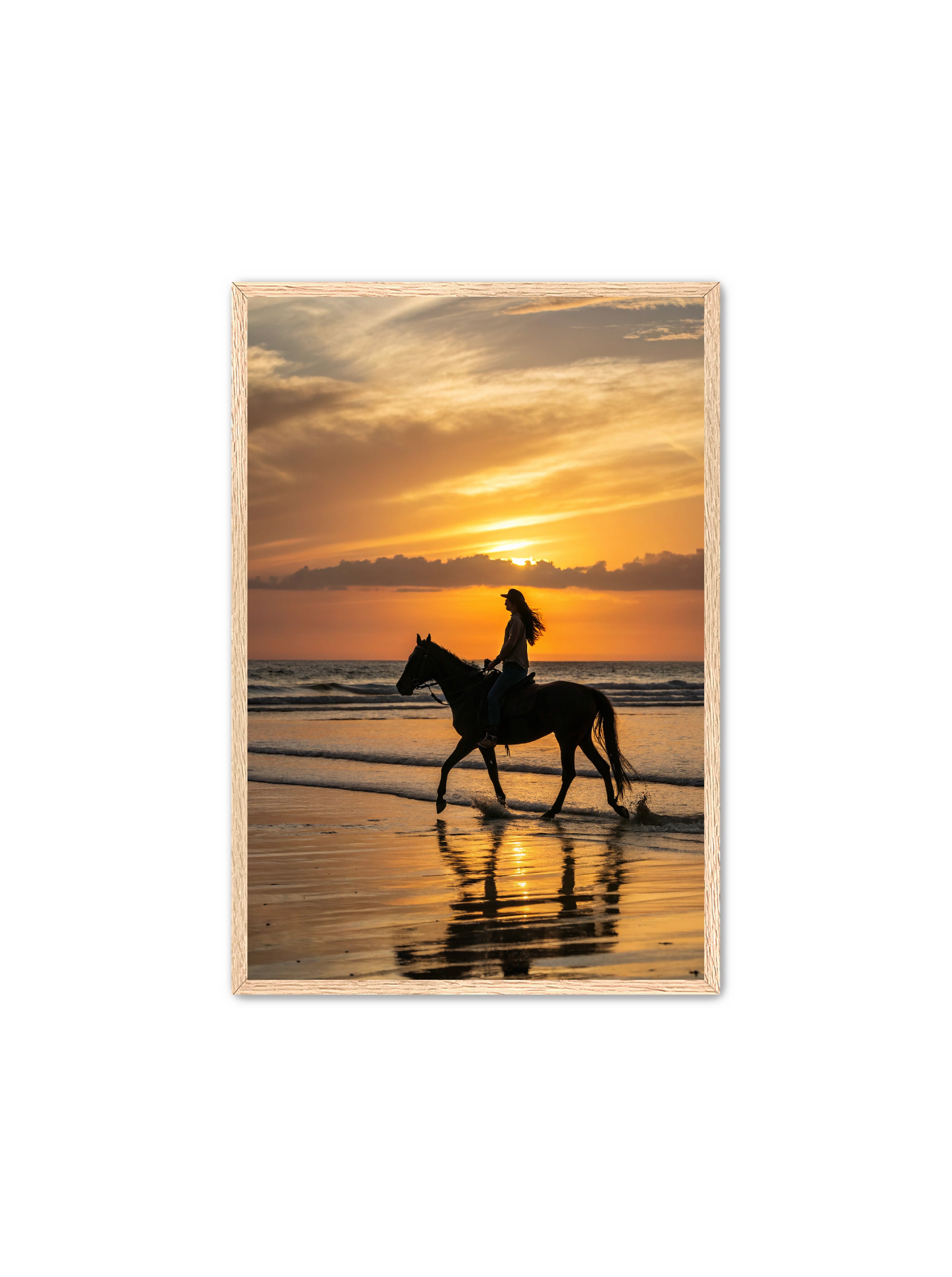 Apricus Prints Vaquero 'My Love On Sand' Apricus Art Collection