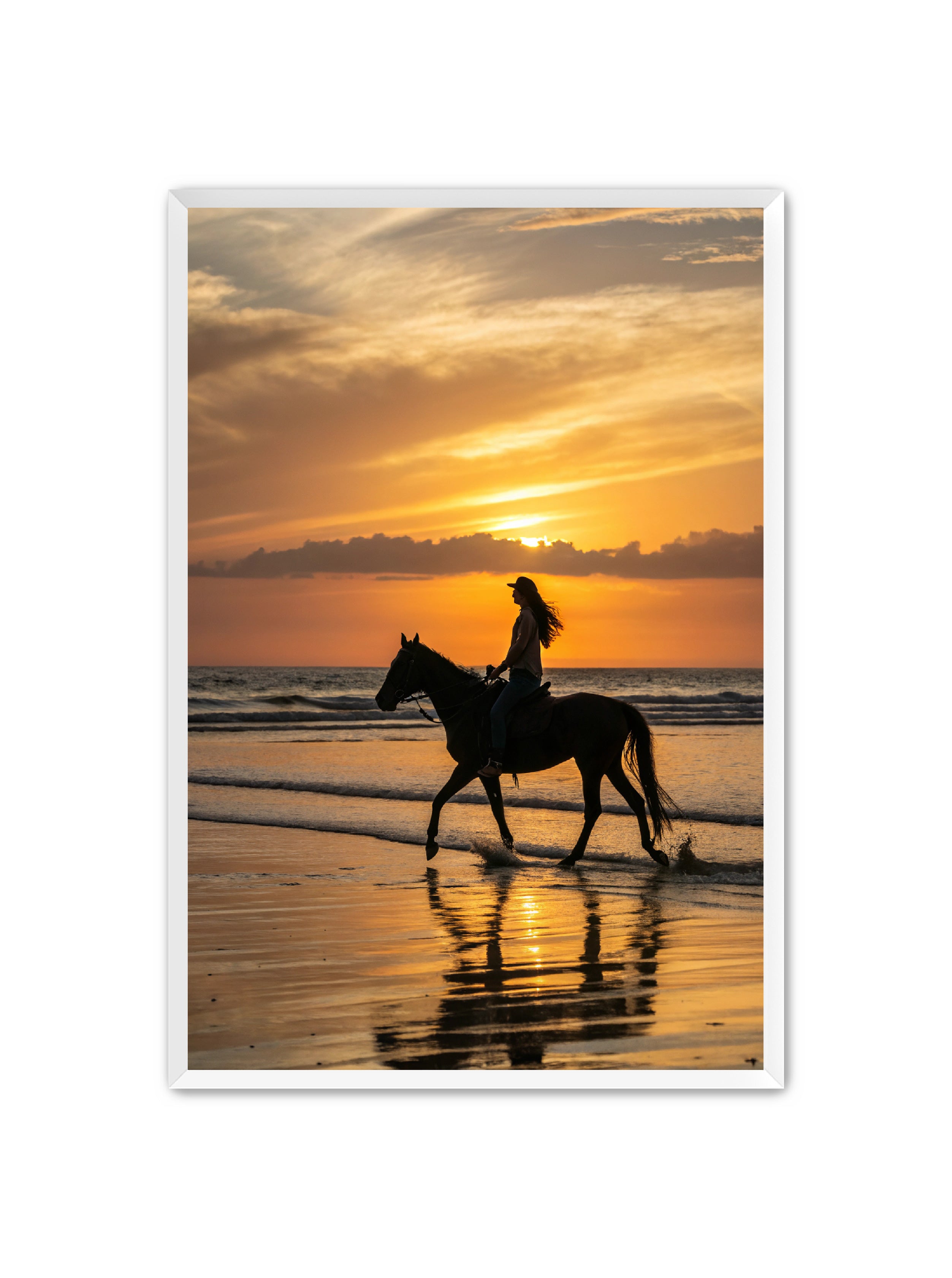 Apricus Prints Vaquero 'My Love On Sand' Apricus Art Collection