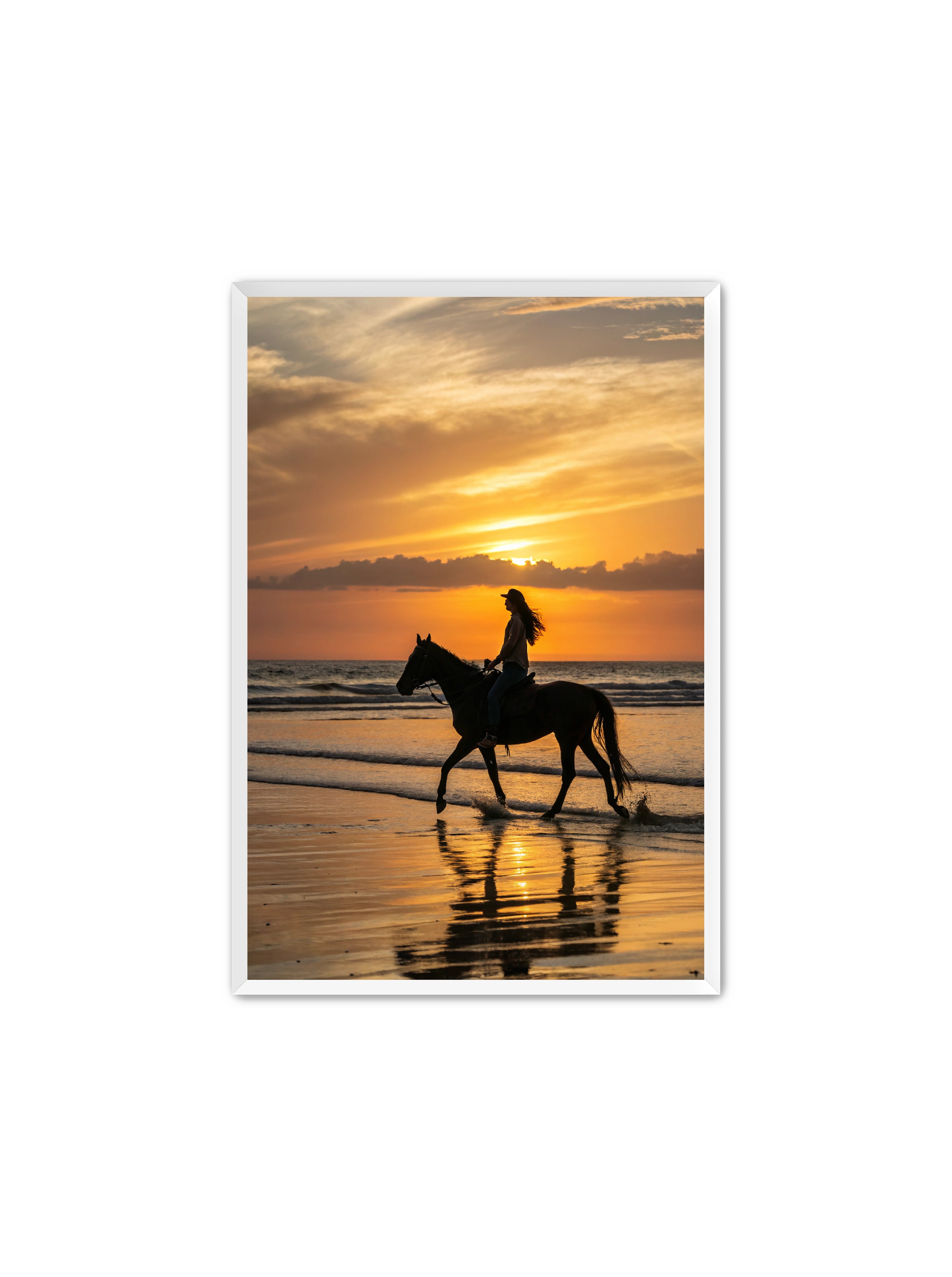 Apricus Prints Vaquero 'My Love On Sand' Apricus Art Collection