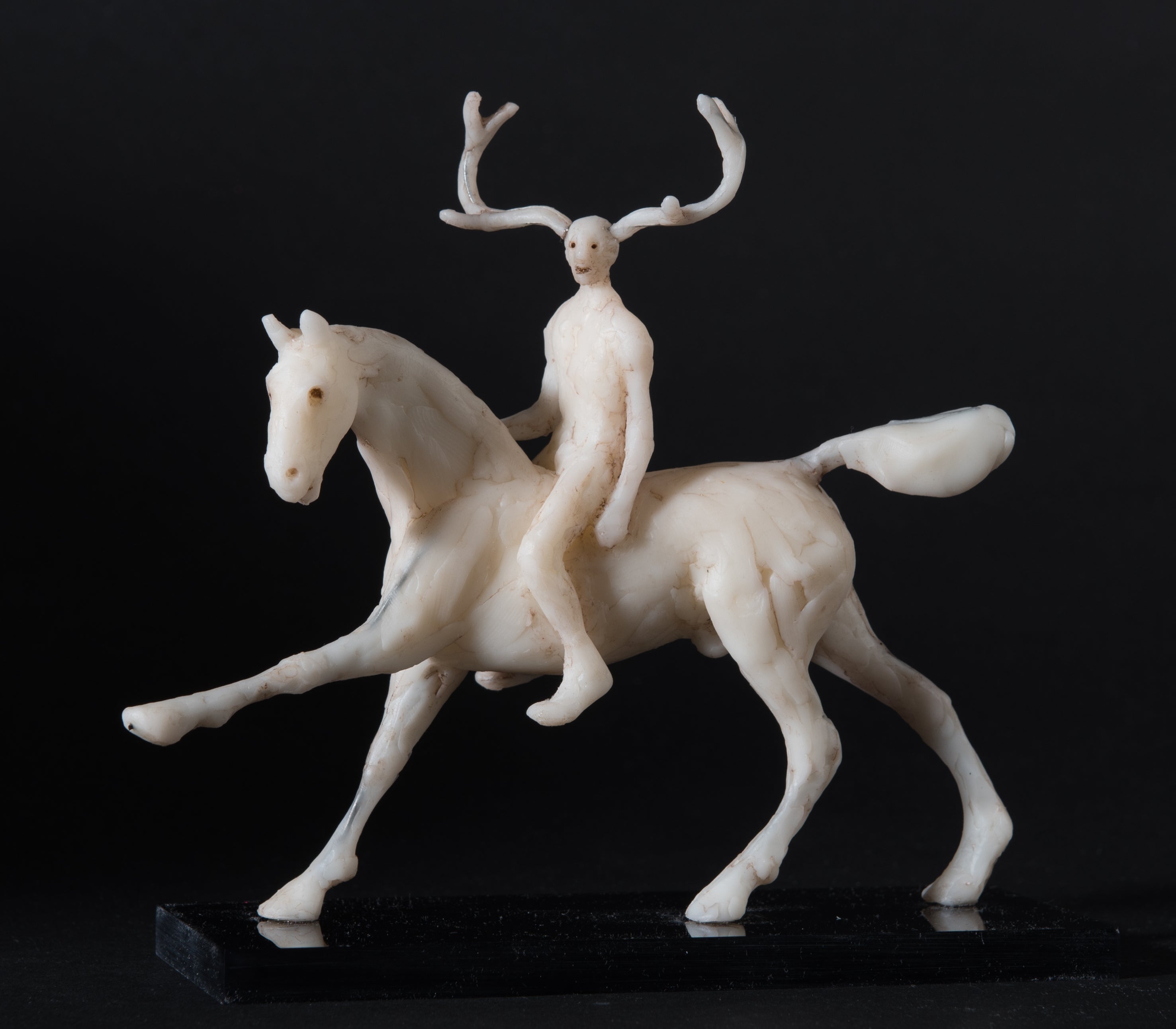 Contemporary Figurative Sculpture 'NATURE-SPIRIT RIDER XII' Holly Bennett