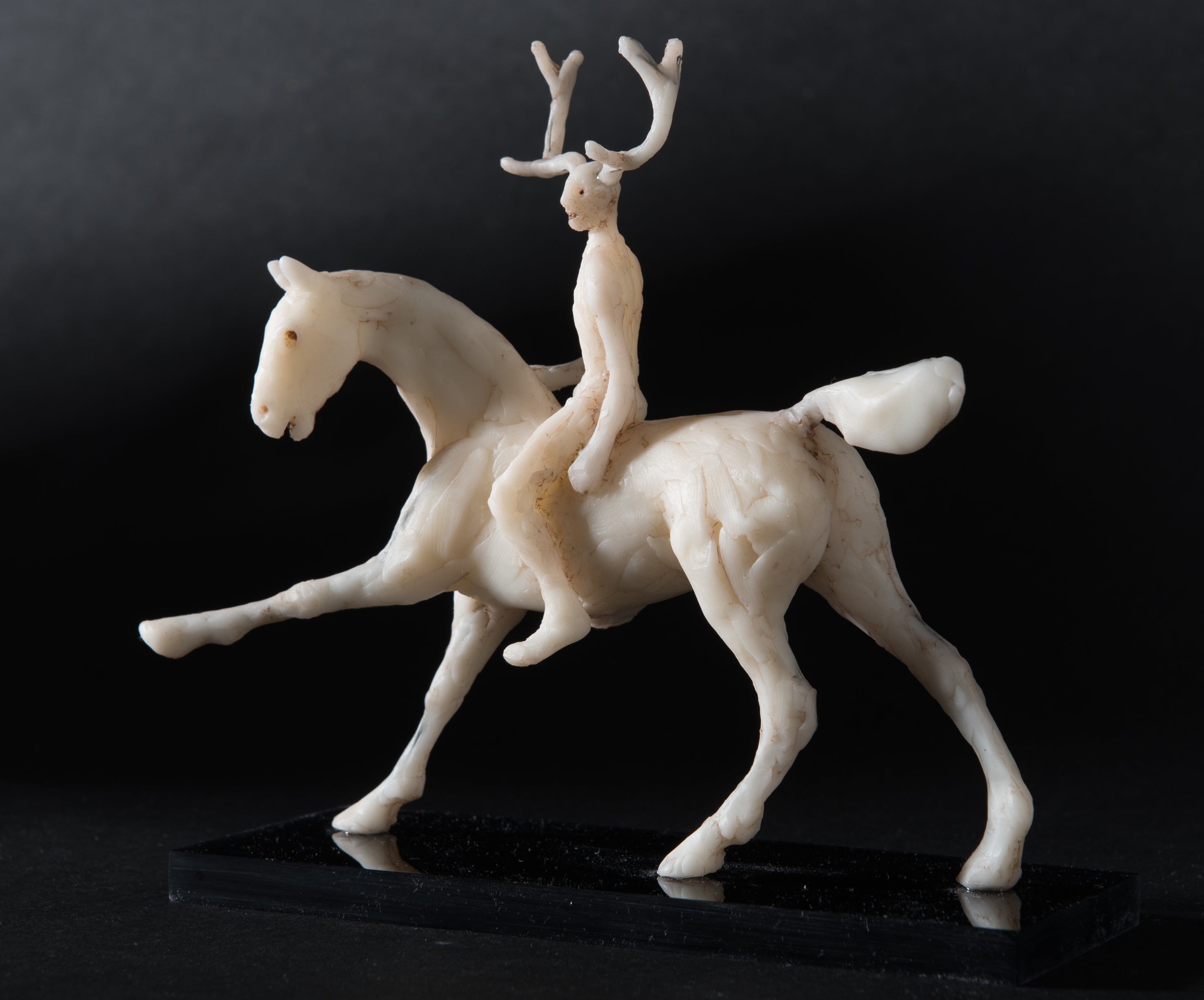 Contemporary Figurative Sculpture 'NATURE-SPIRIT RIDER XII' Holly Bennett