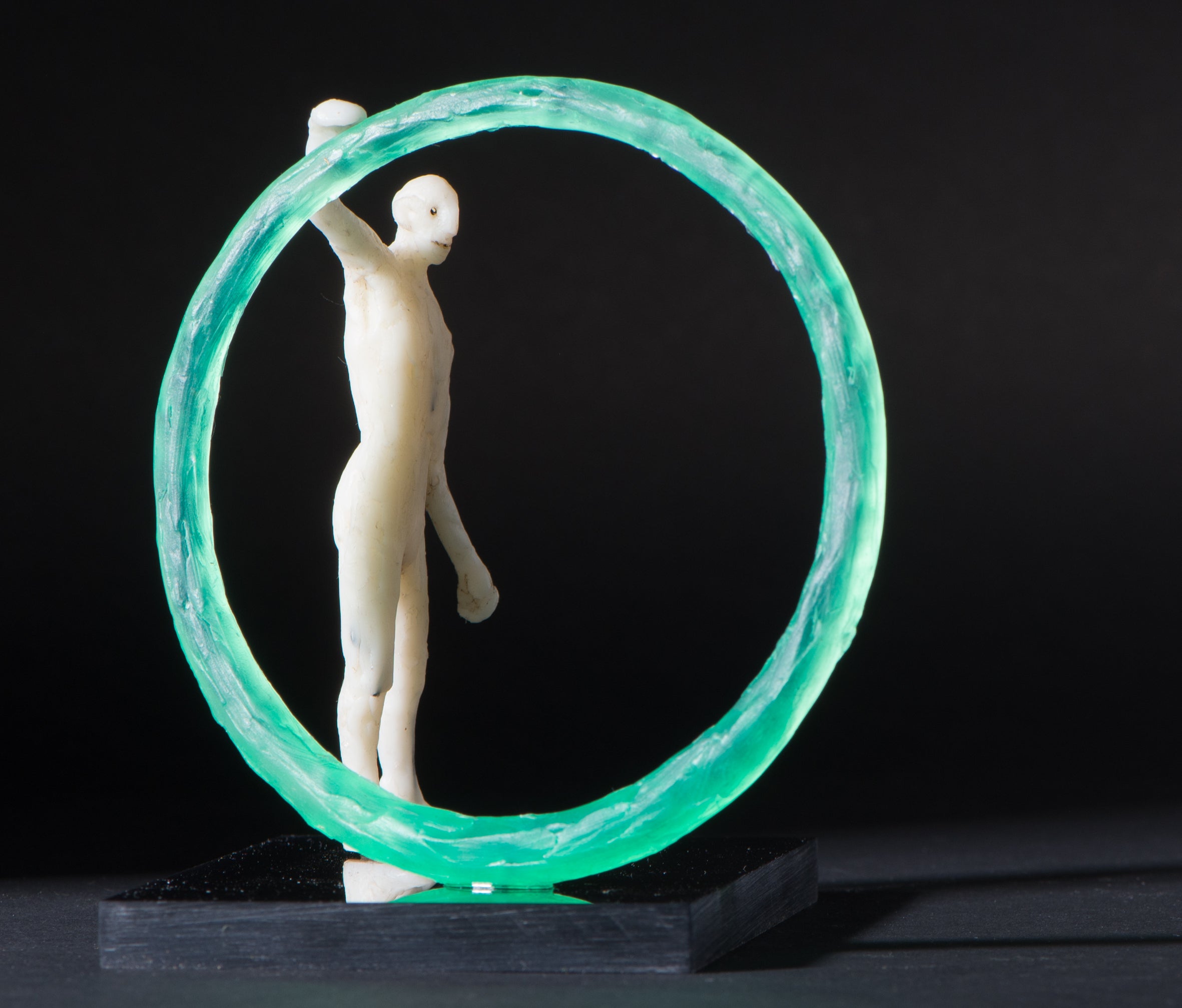 Contemporary Figurative Sculpture 'O-MAN' Holly Bennett