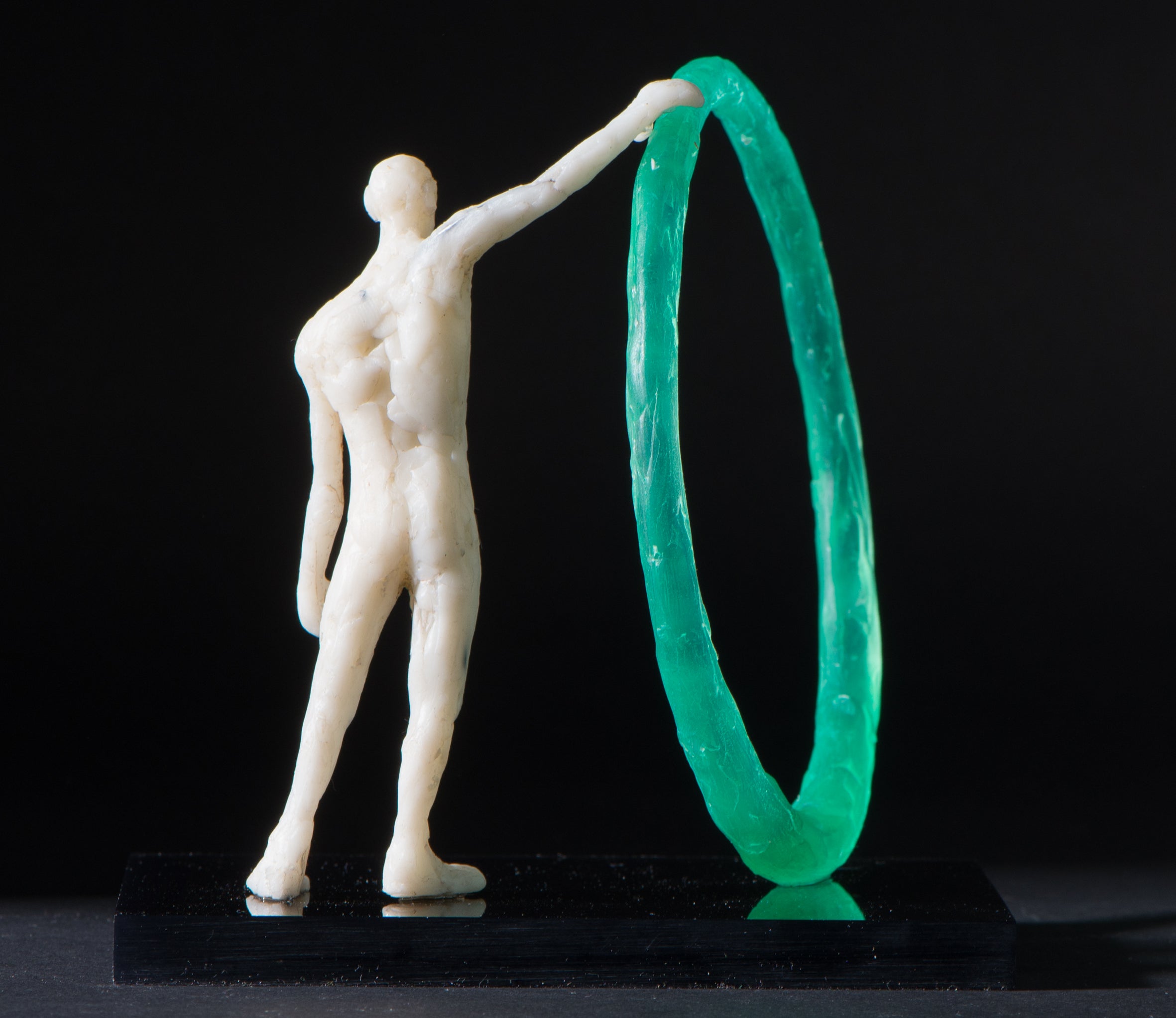 Contemporary Figurative Sculpture 'O-MAN' Holly Bennett