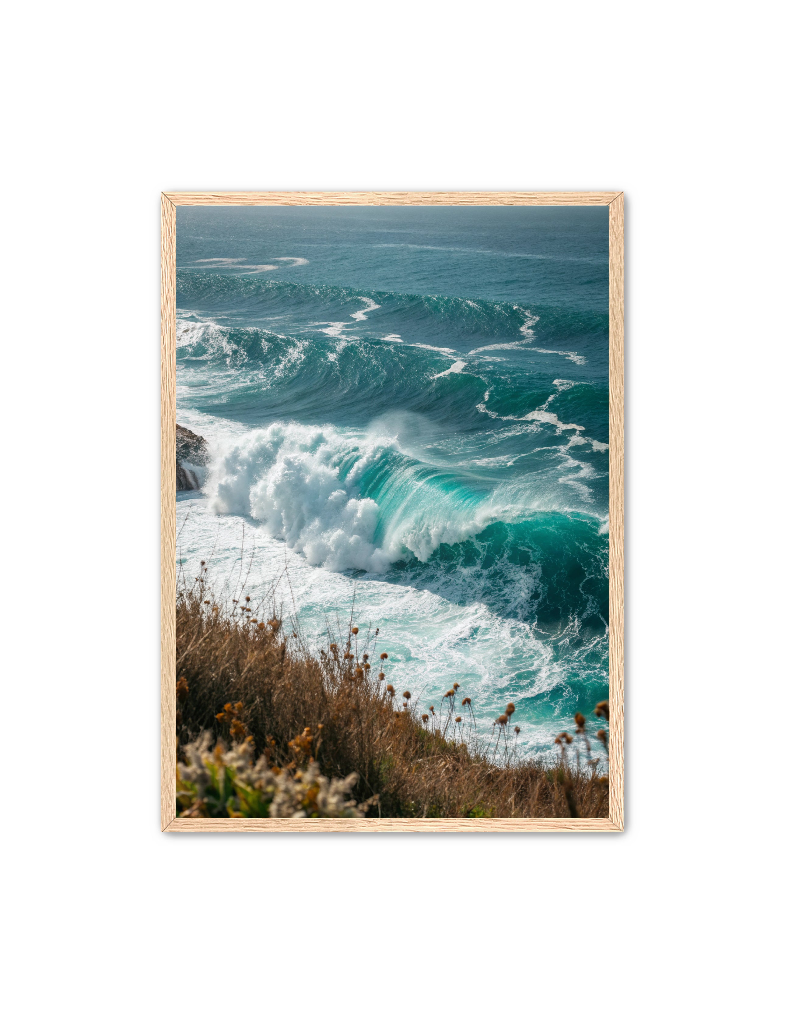 Apricus Prints Beaches 'Ocean's Fury' Apricus Art Collection