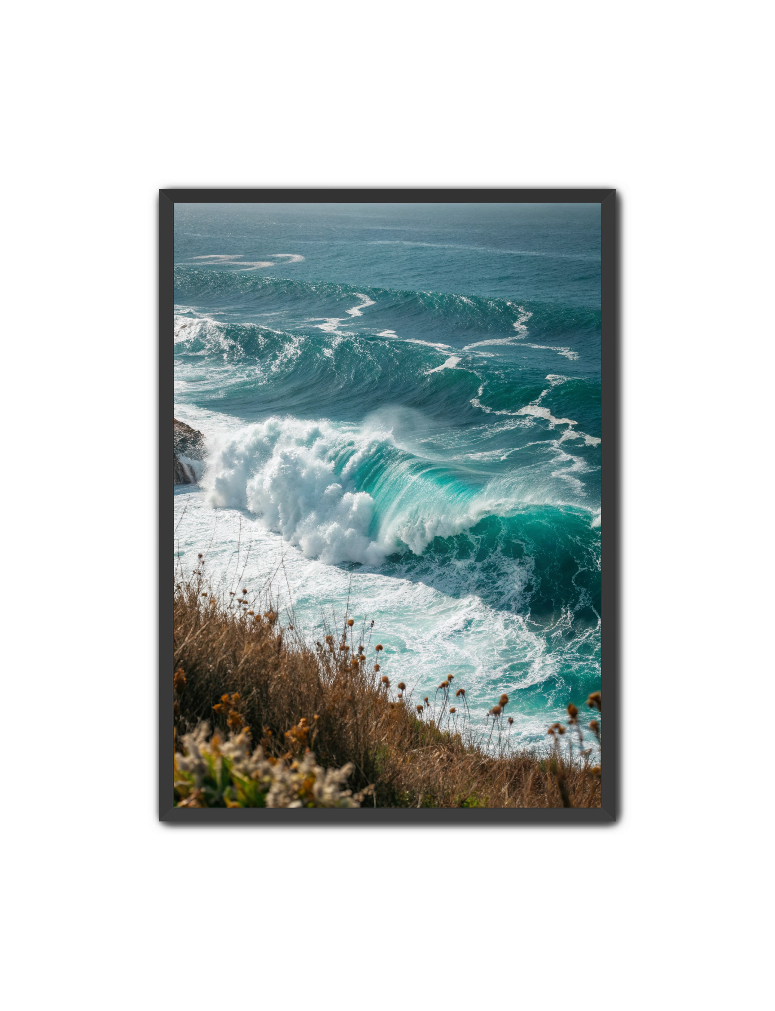 Apricus Prints Beaches 'Ocean's Fury' Apricus Art Collection