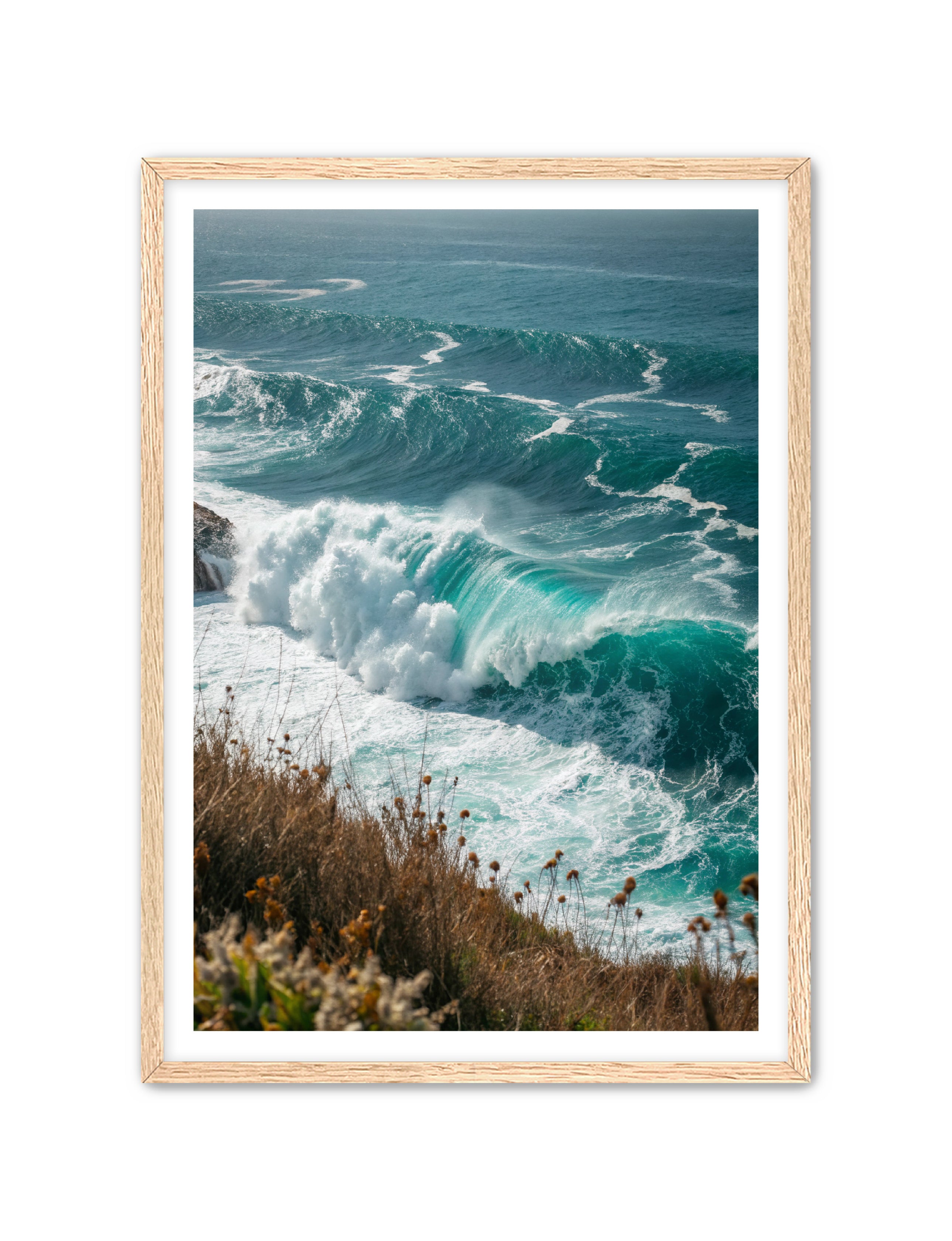 Apricus Prints Beaches 'Ocean's Fury' Apricus Art Collection