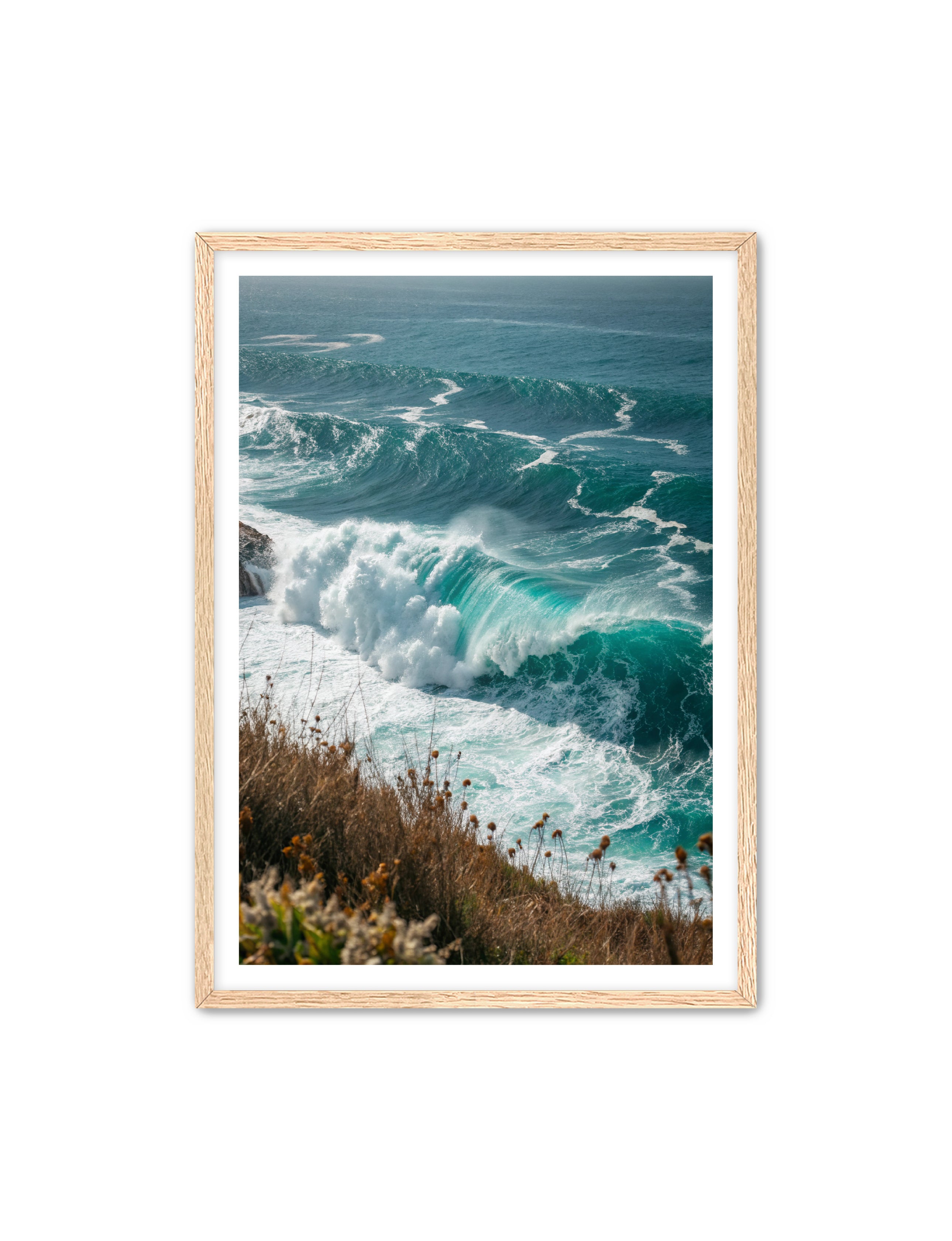 Apricus Prints Beaches 'Ocean's Fury' Apricus Art Collection