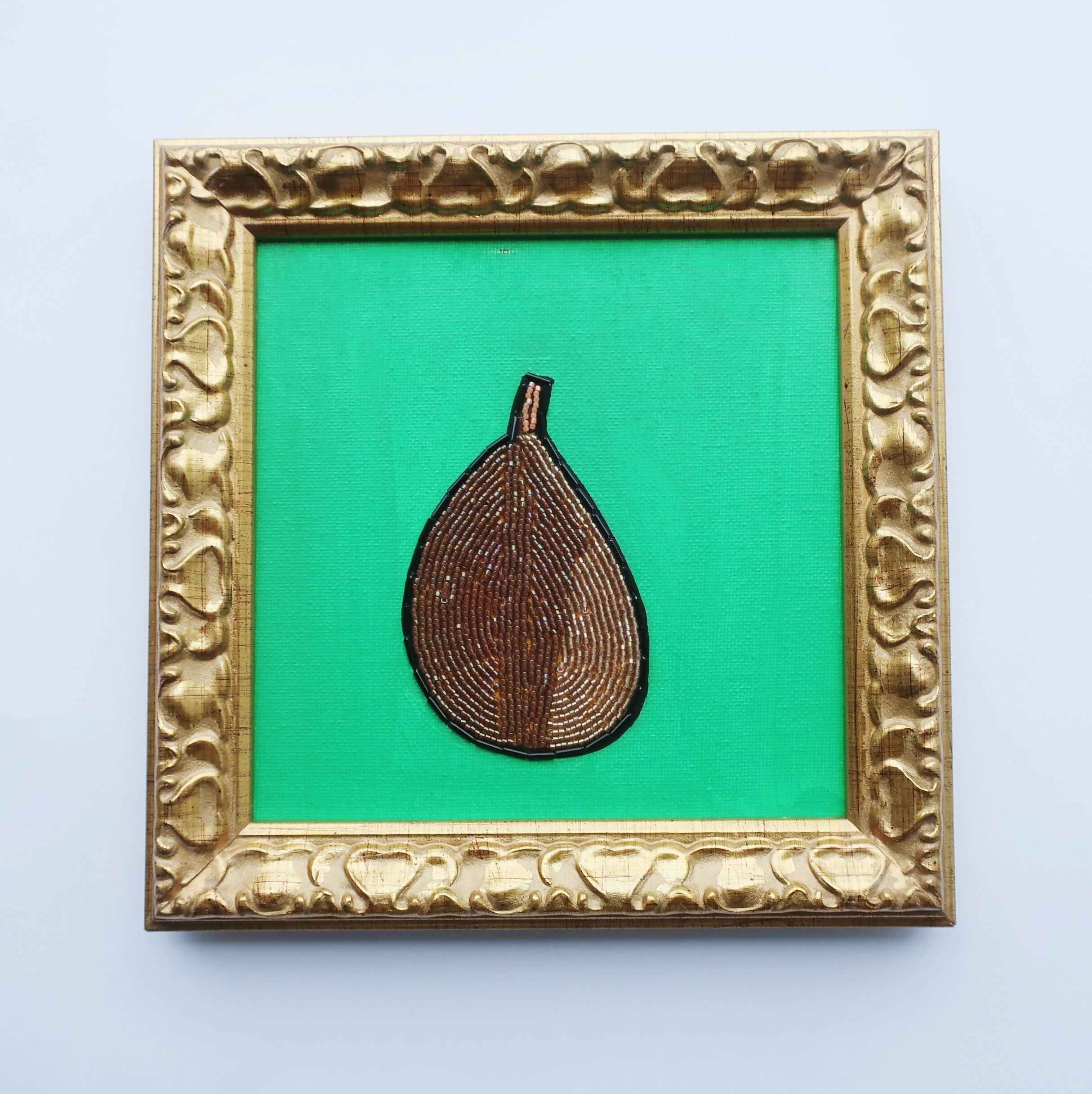 Art Contemporary Mixed Media Pop Art Peaceful Pear Jovanitha