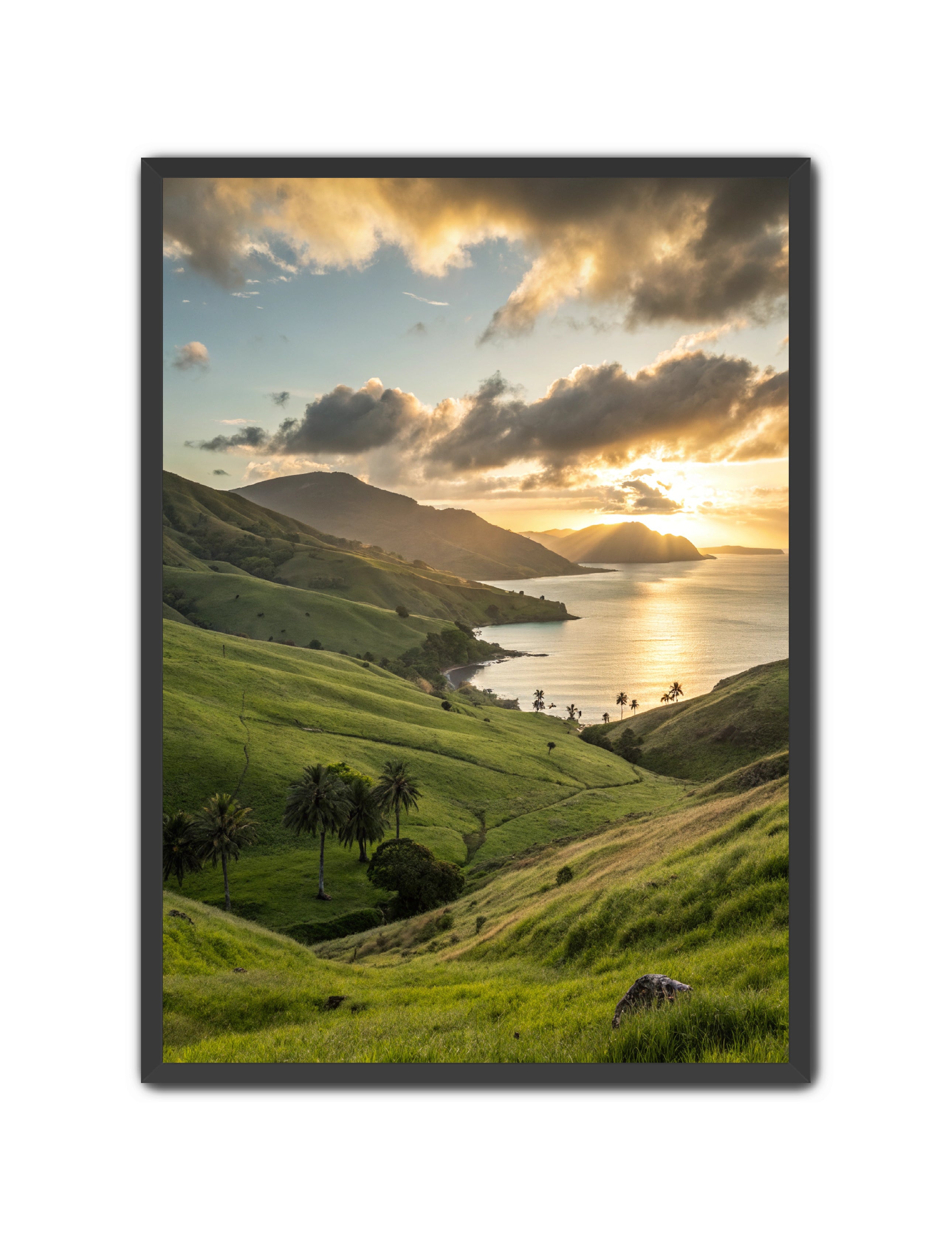 Apricus Prints Beaches 'Rolling Hills of the Tropics' Apricus Art Collection