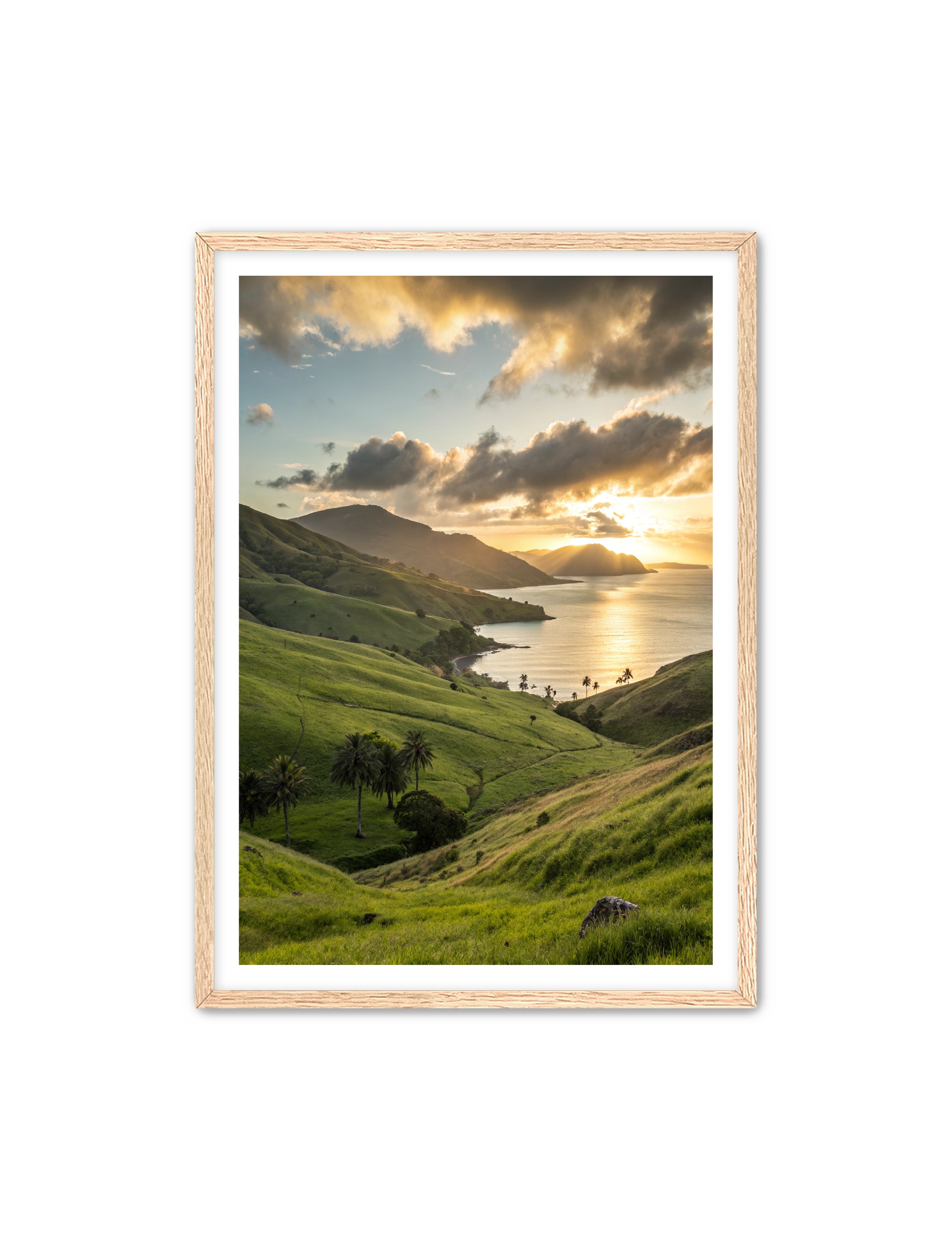 Apricus Prints Beaches 'Rolling Hills of the Tropics' Apricus Art Collection