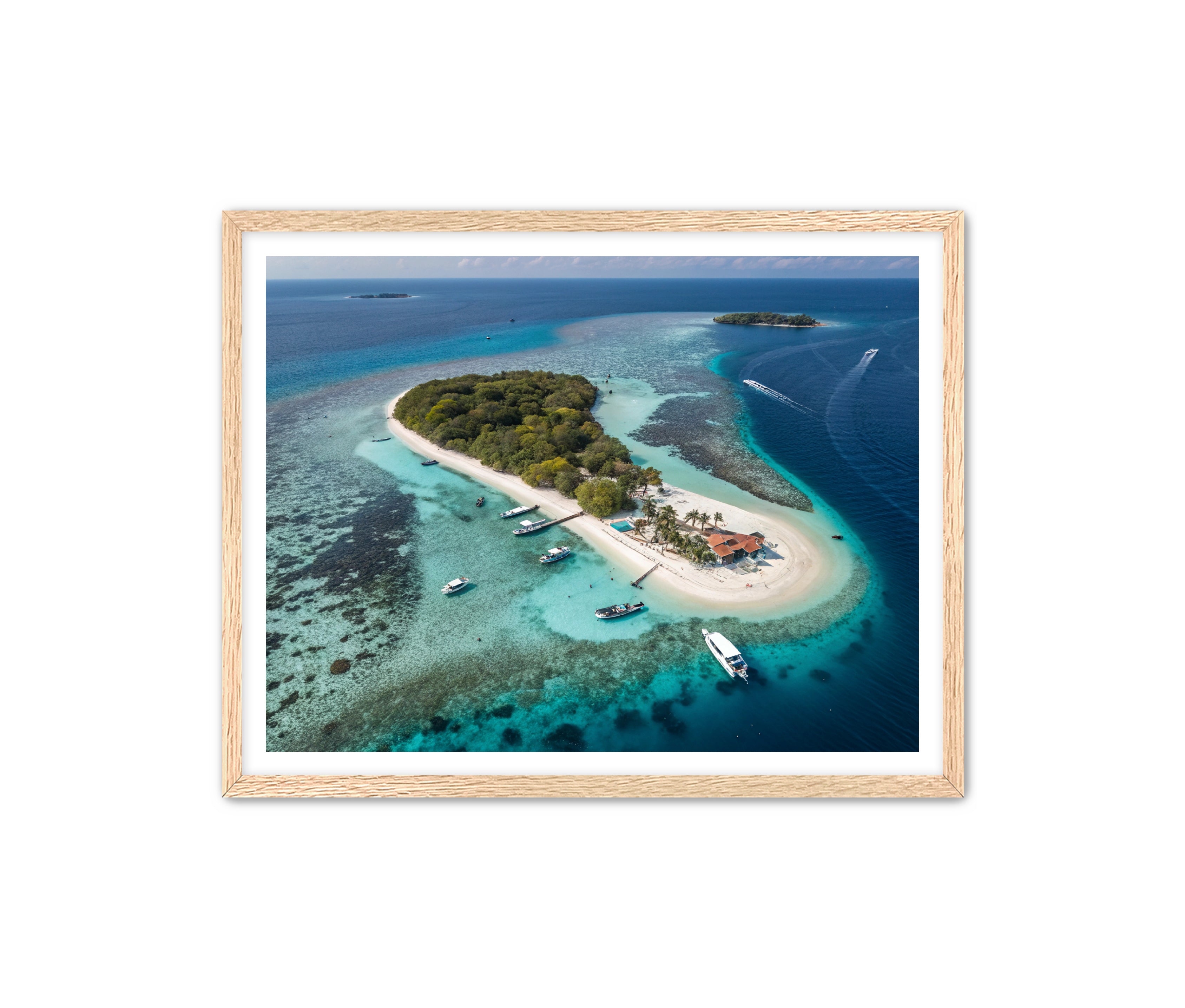 Apricus Prints Beaches 'Secluded Eden' Apricus Art Collection