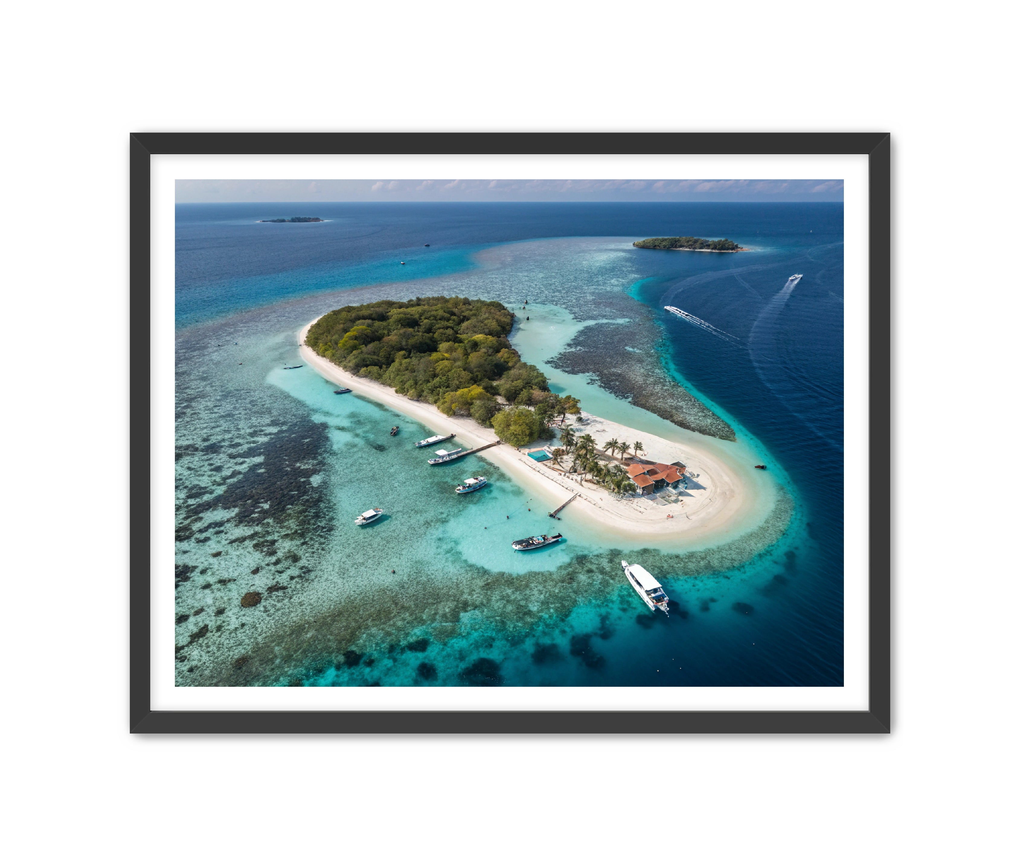 Apricus Prints Beaches 'Secluded Eden' Apricus Art Collection