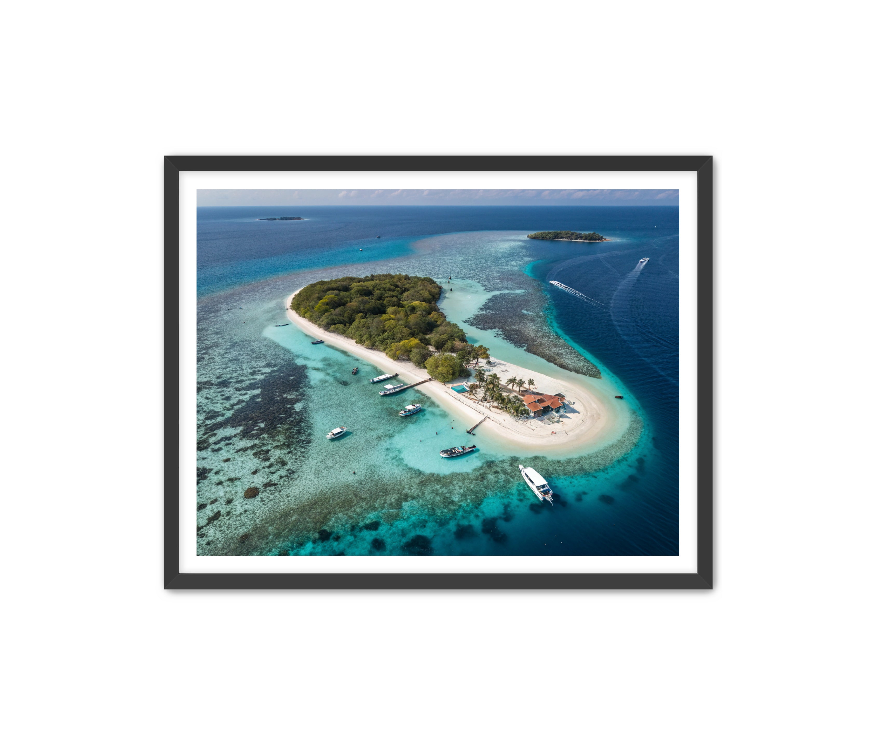 Apricus Prints Beaches 'Secluded Eden' Apricus Art Collection