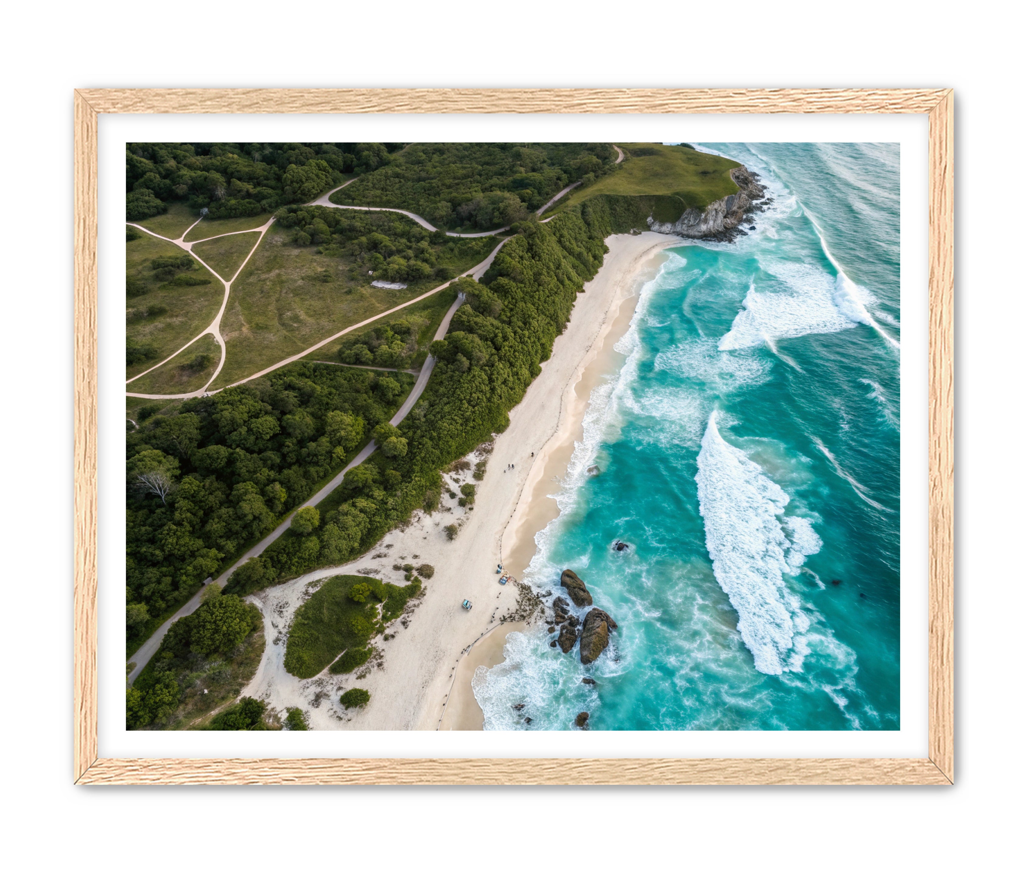 Apricus Prints Beaches 'Secluded Paradise' Apricus Art Collection