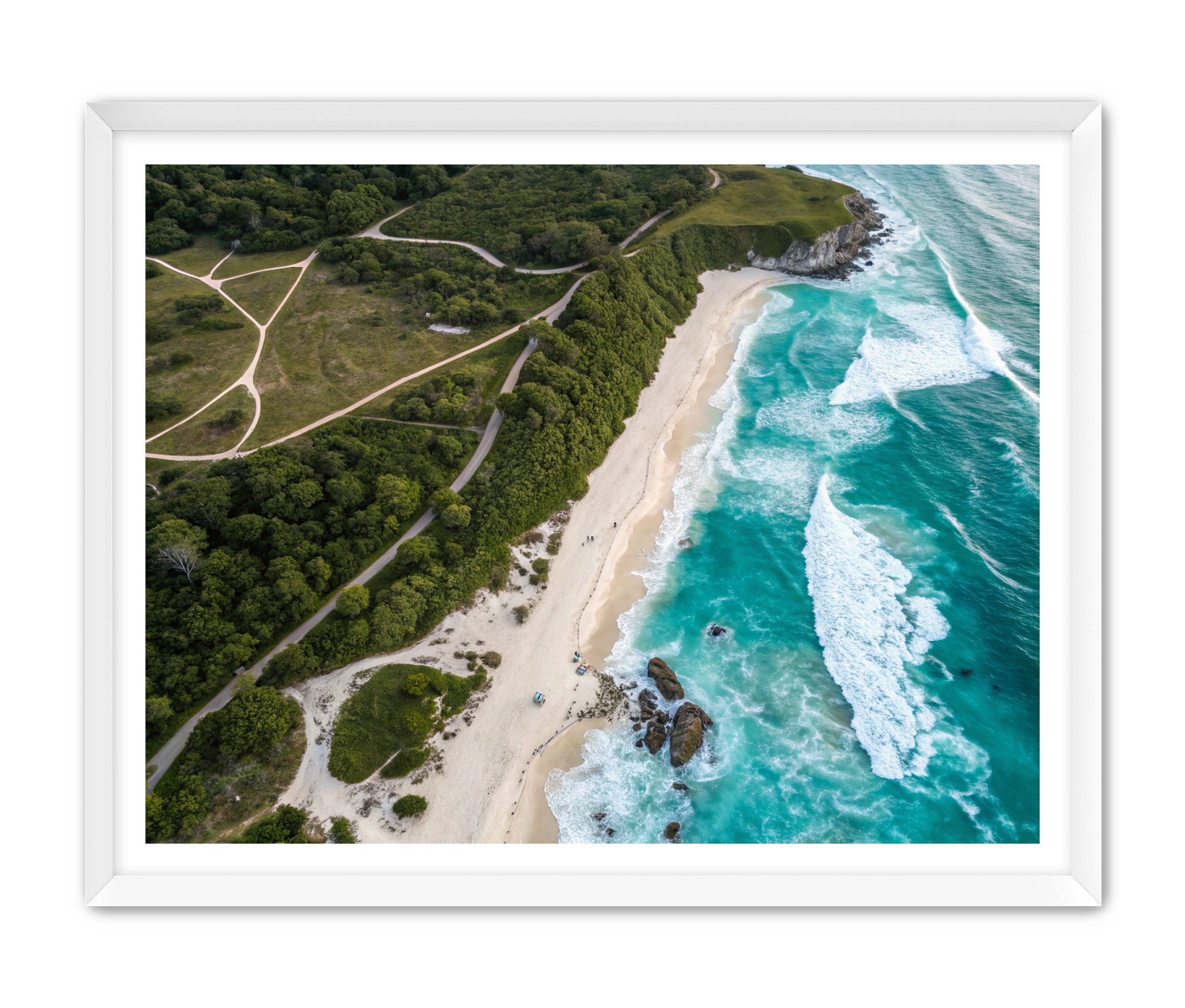 Apricus Prints Beaches 'Secluded Paradise' Apricus Art Collection