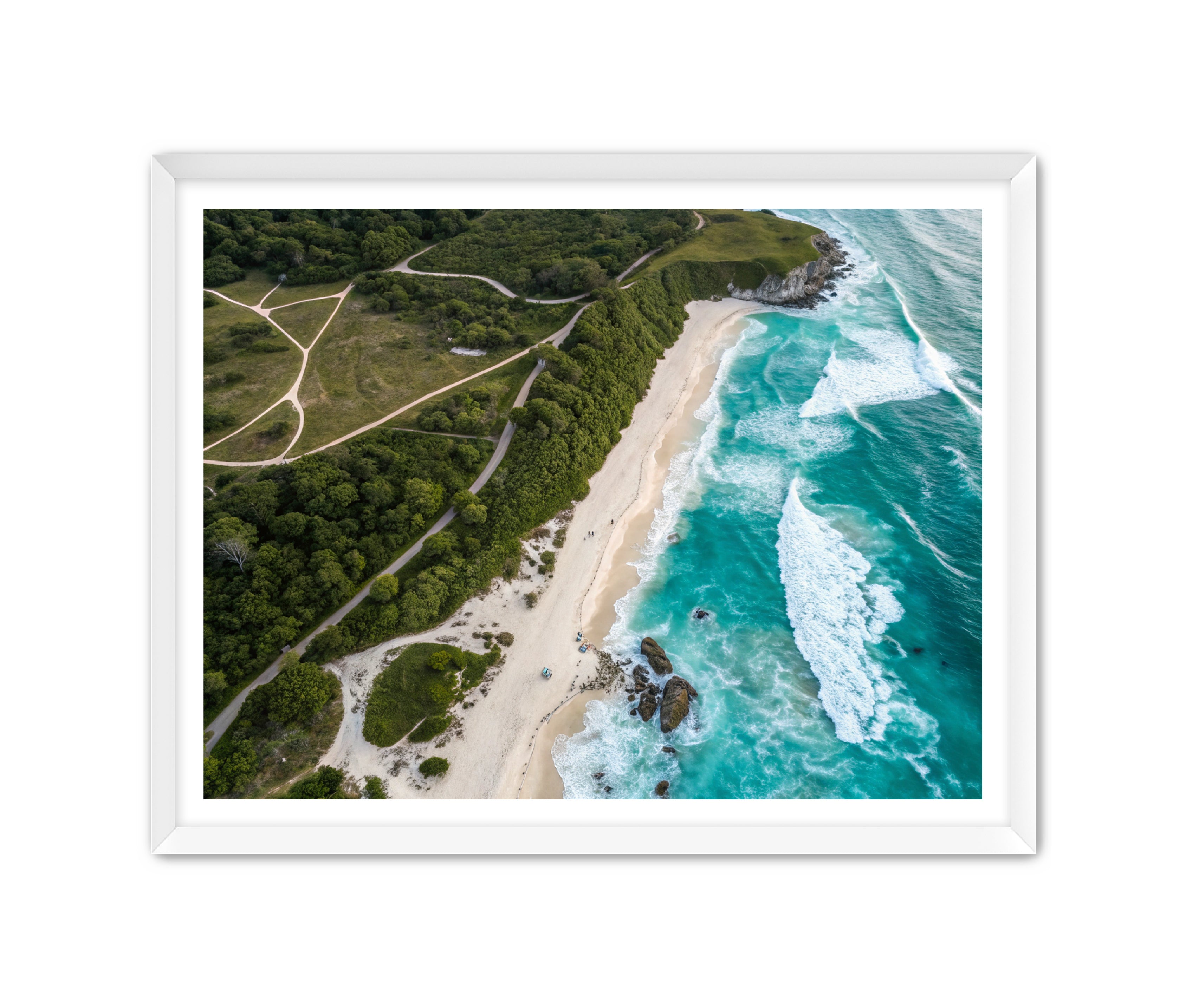 Apricus Prints Beaches 'Secluded Paradise' Apricus Art Collection