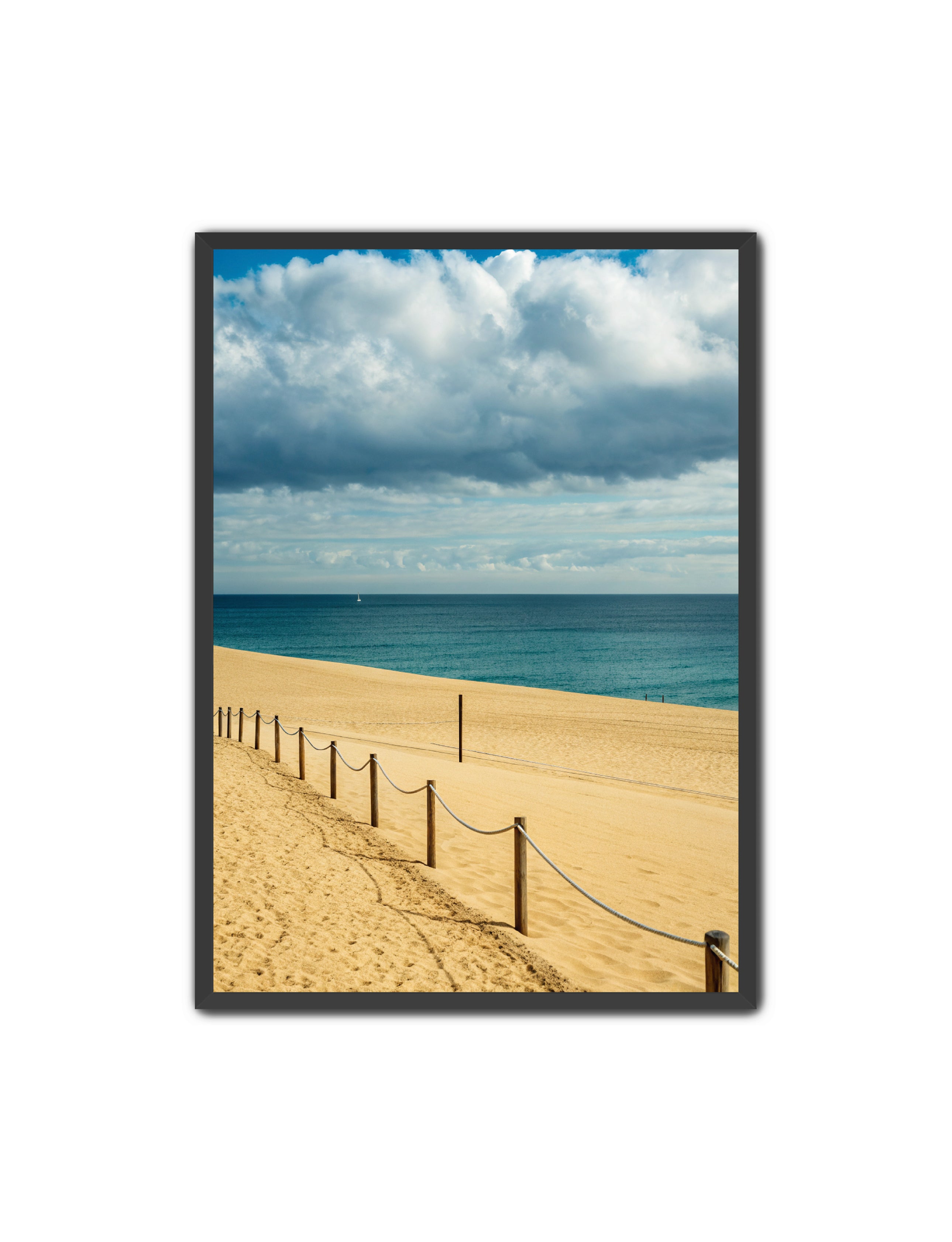 Apricus Prints Beaches 'Solitary Shore' Apricus Art Collection