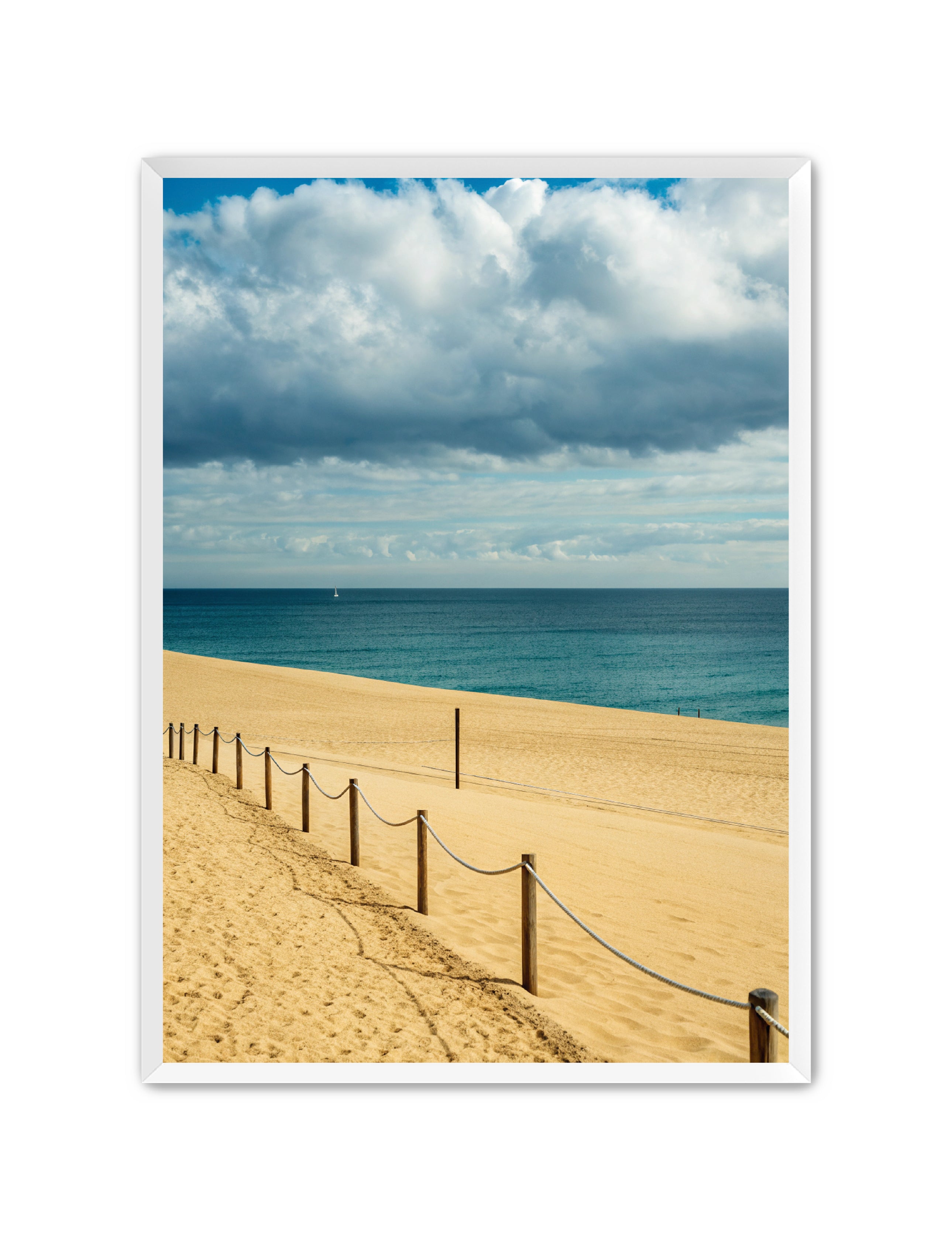 Apricus Prints Beaches 'Solitary Shore' Apricus Art Collection