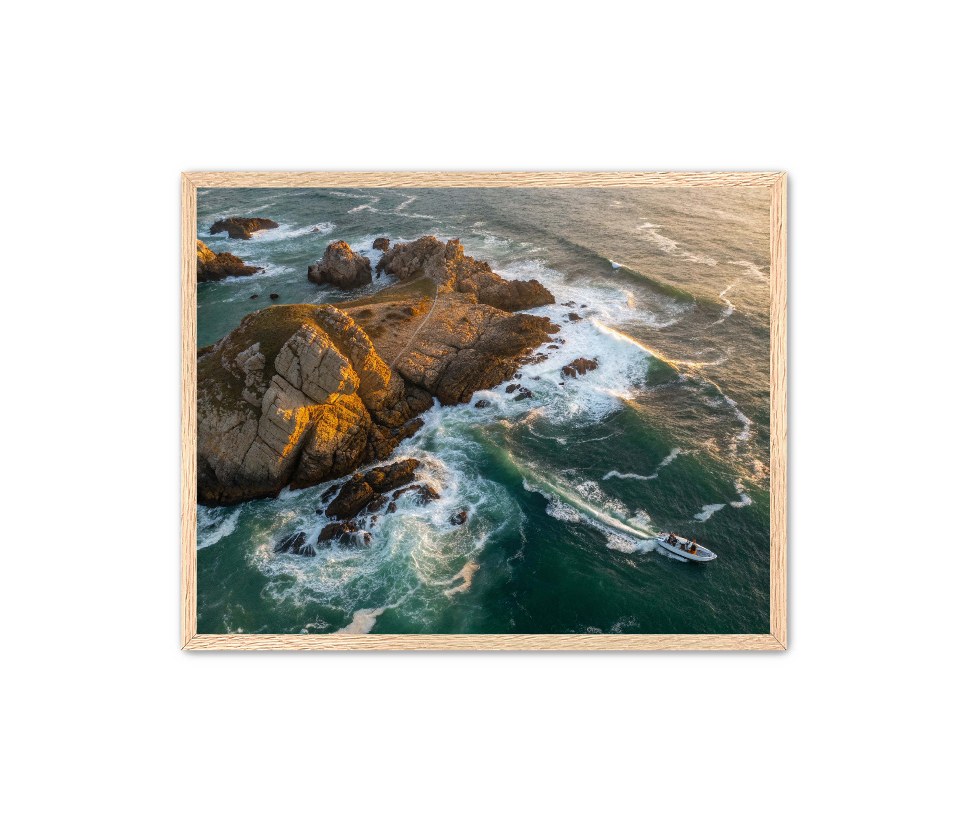 Apricus Prints Beaches 'Stone Haven' Apricus Art Collection