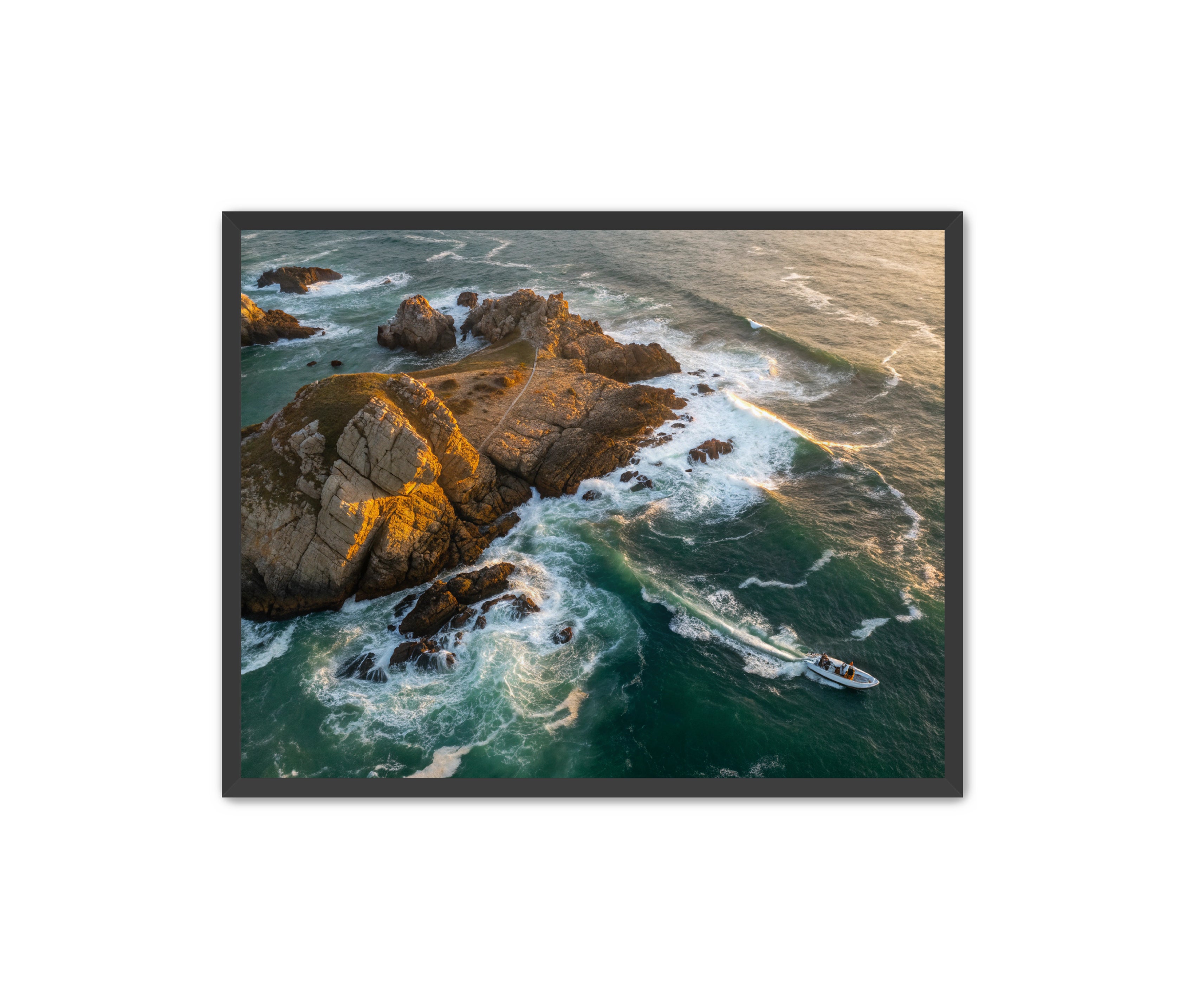 Apricus Prints Beaches 'Stone Haven' Apricus Art Collection