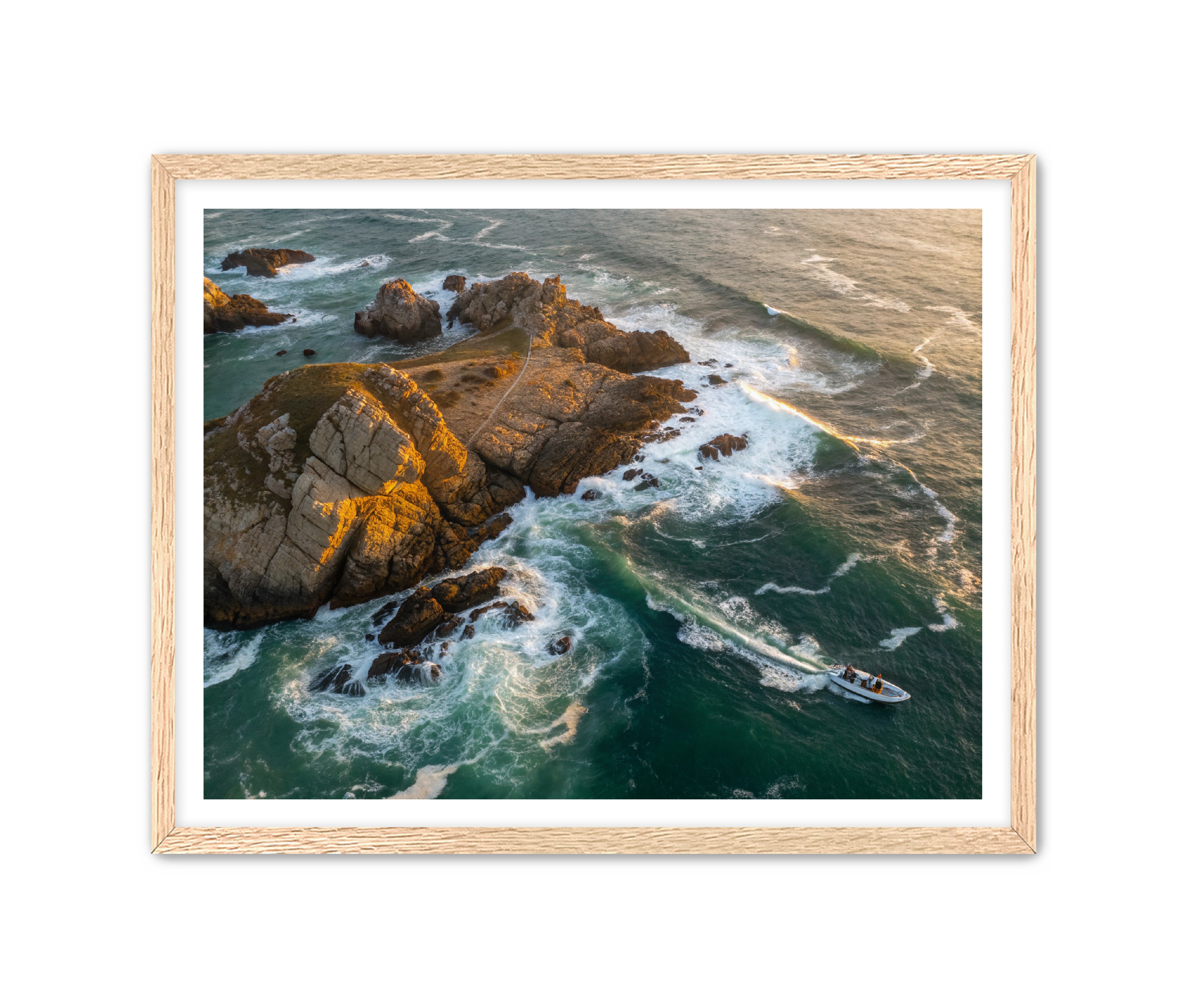 Apricus Prints Beaches 'Stone Haven' Apricus Art Collection