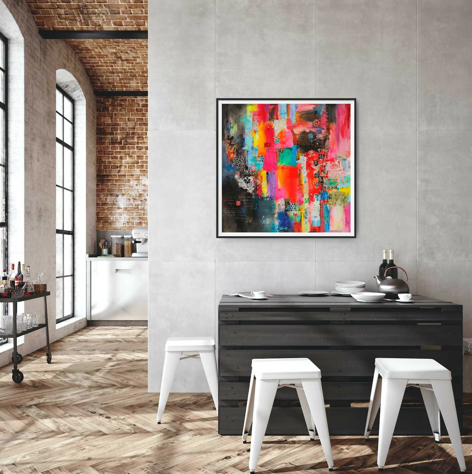 Abstract Art Contemporary Pop Art Prints Visionary Culture Xiaoyang Galas