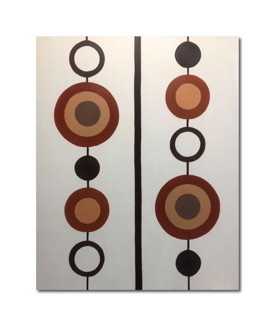 'TWO CHAINS' - Acrylic on Hardboard Panel