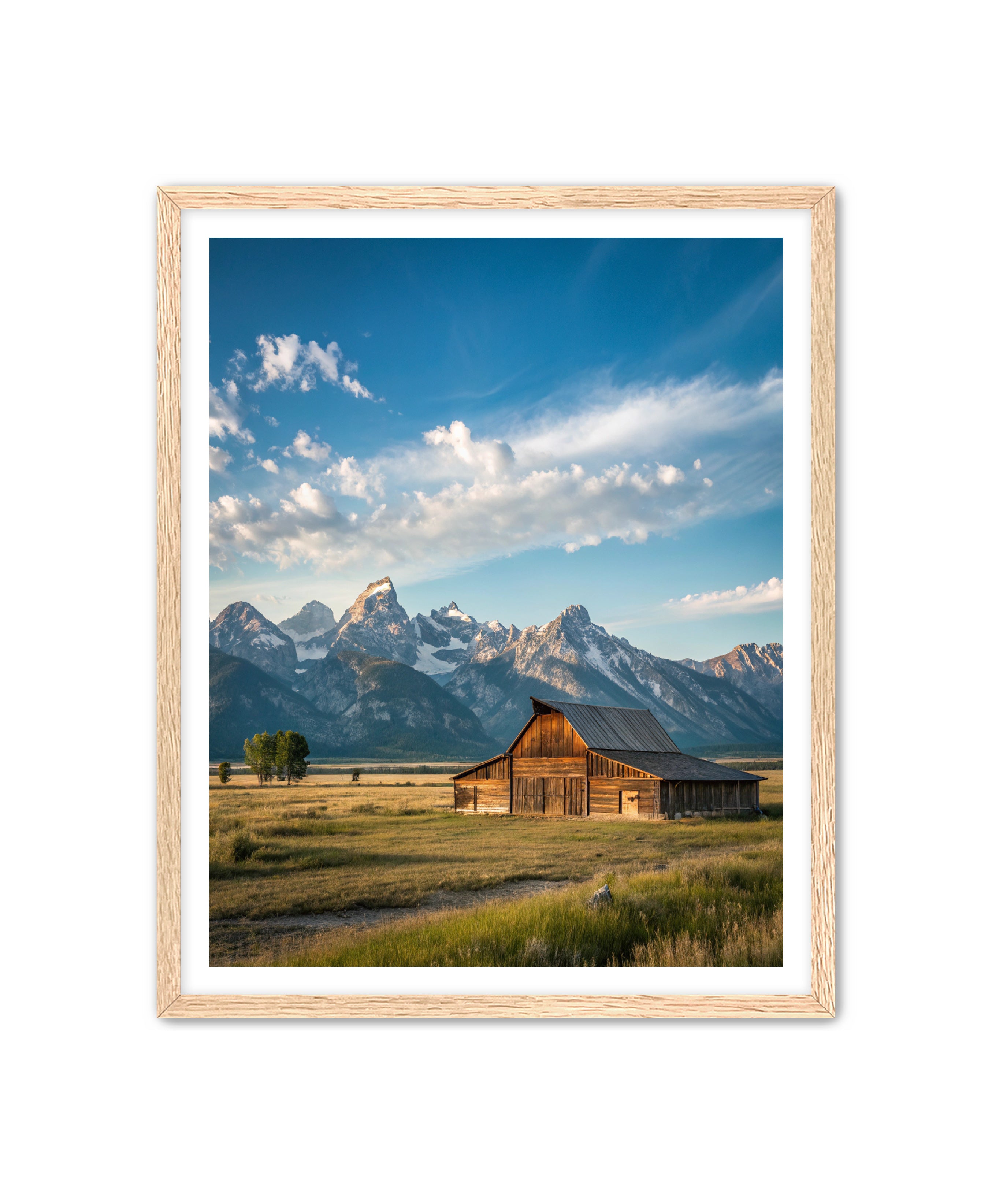 Apricus Prints Vaquero 'Teton Home' Apricus Art Collection