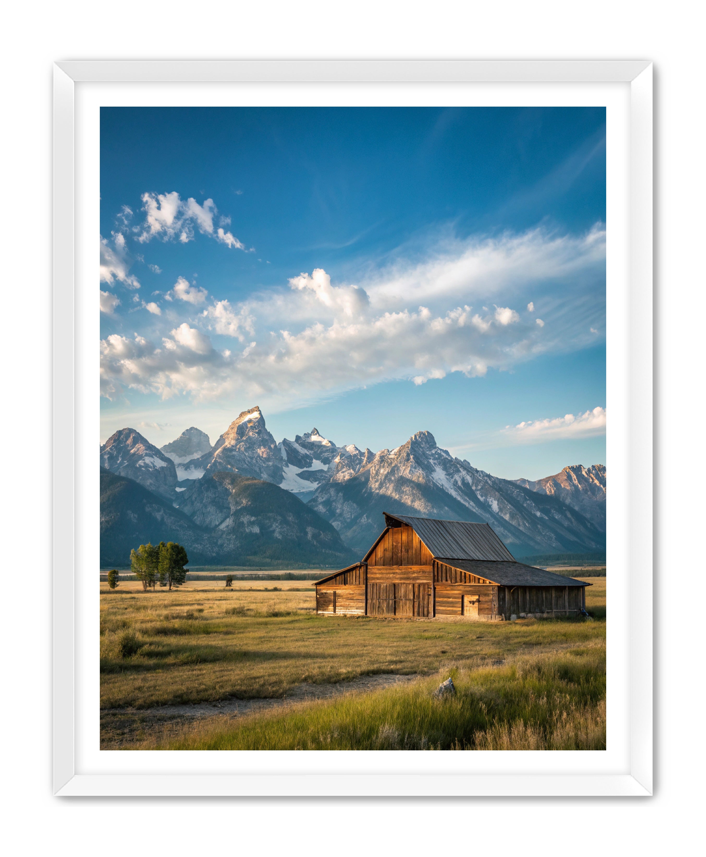 Apricus Prints Vaquero 'Teton Home' Apricus Art Collection