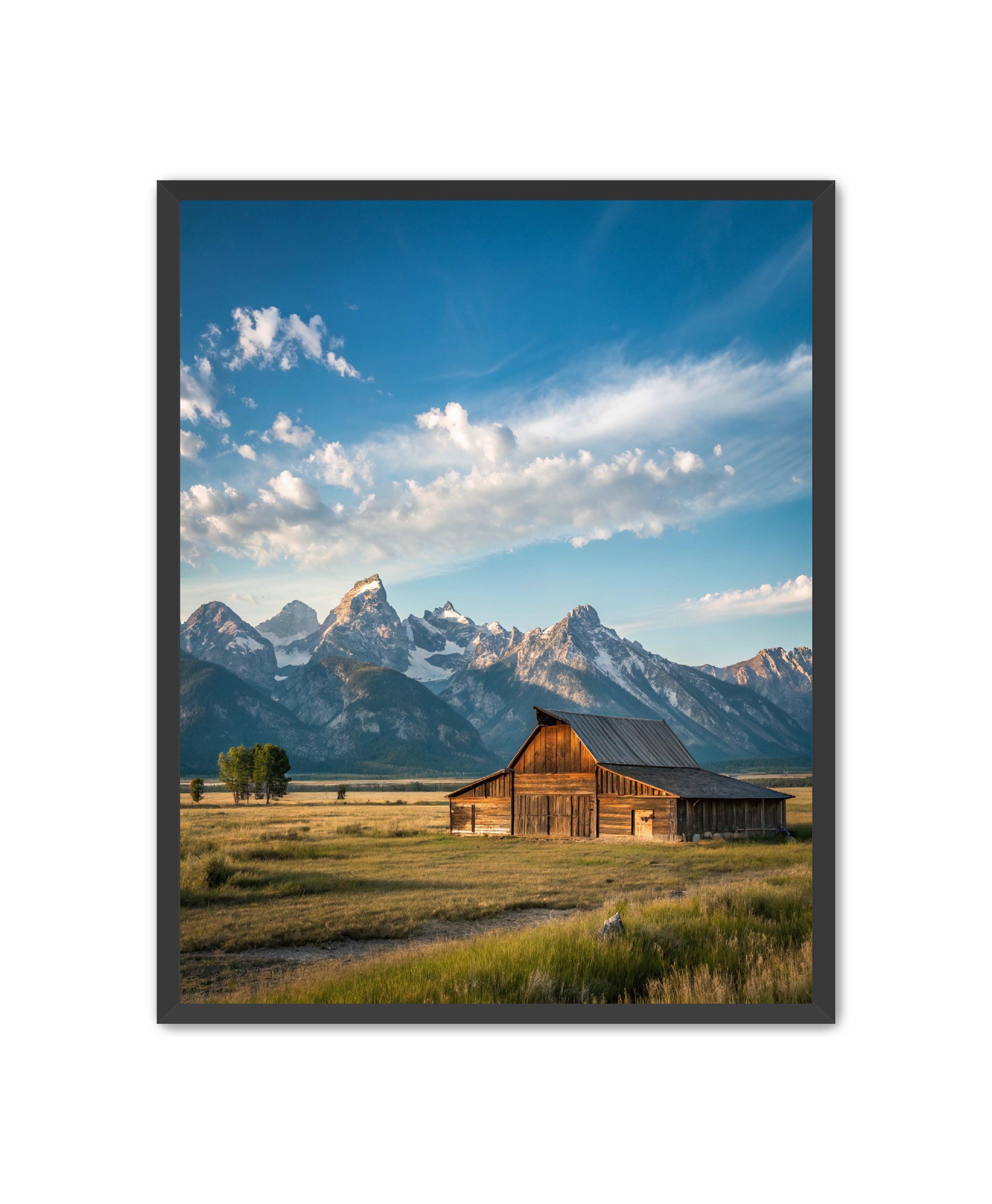 Apricus Prints Vaquero 'Teton Home' Apricus Art Collection