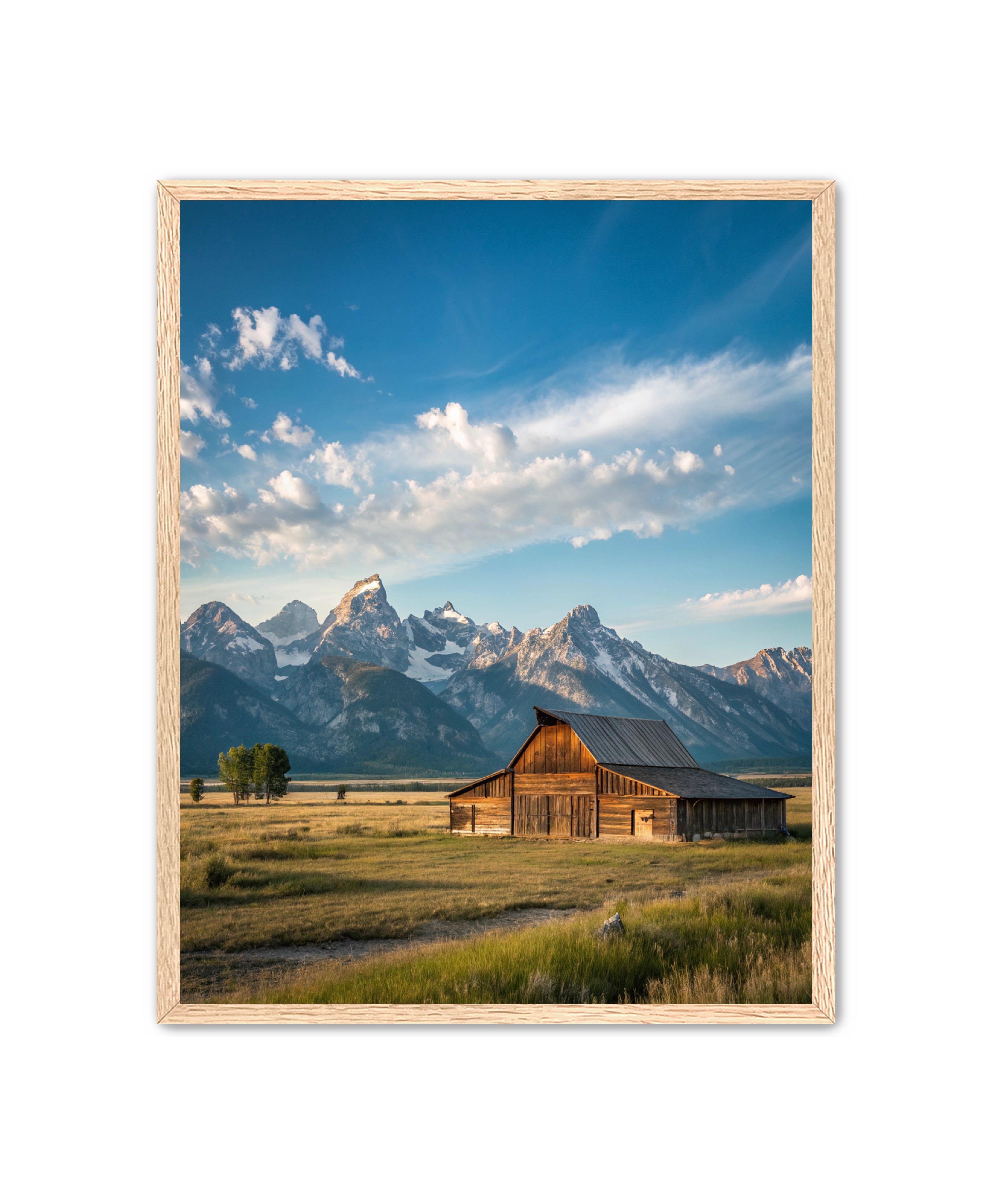 Apricus Prints Vaquero 'Teton Home' Apricus Art Collection