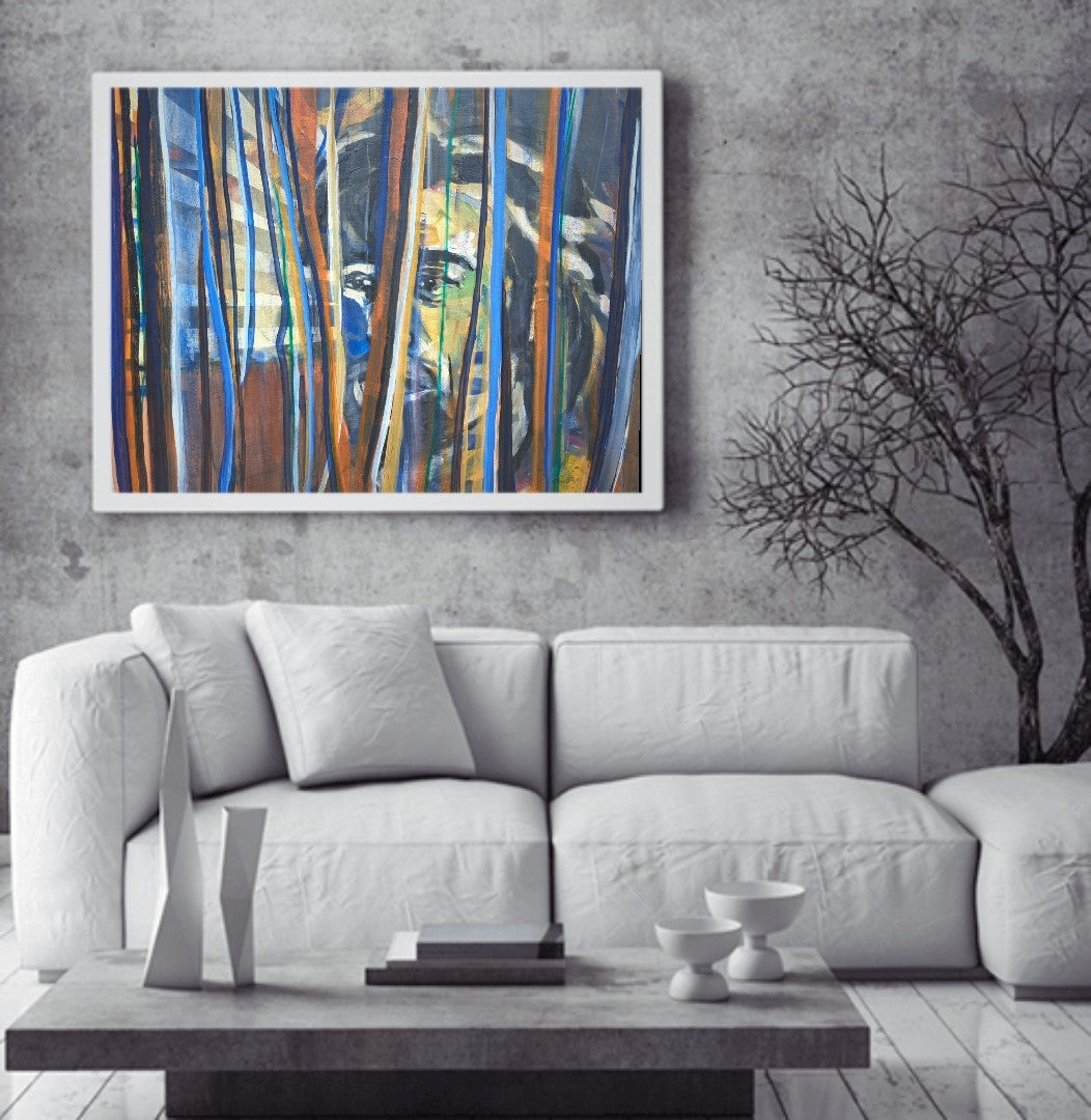 Abstract Colorized Photography Expressionist Painting Pop Art Surrealism Visionary 24-34. Mystic Javier Gisela Hammer