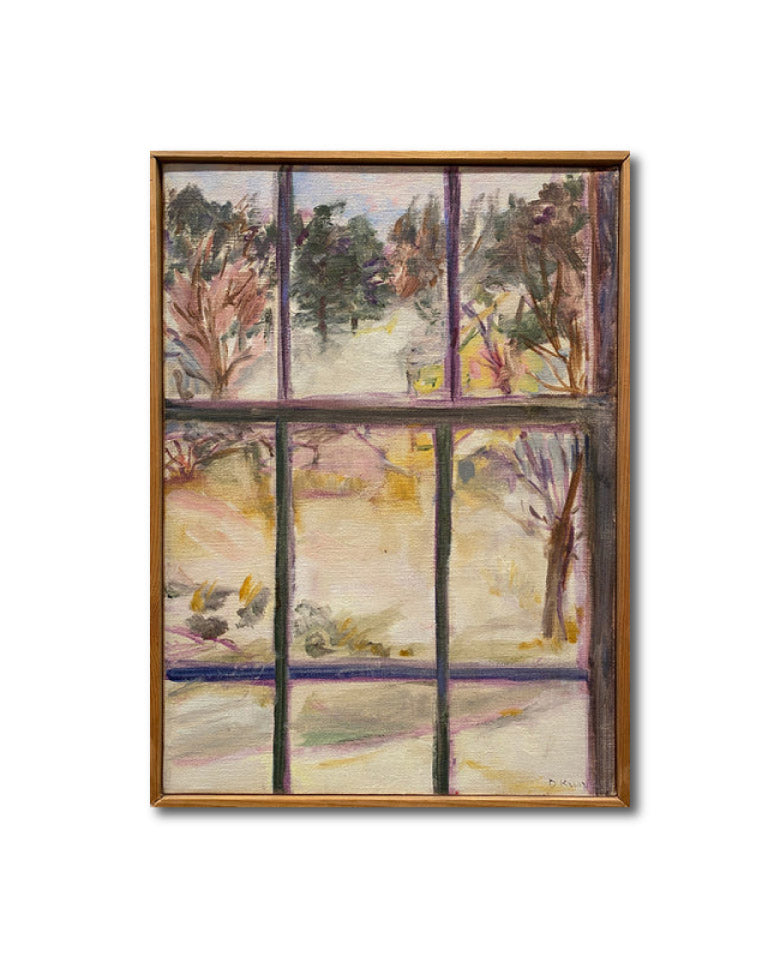 'VERMONT WINDOW #12' - Oil on Linen