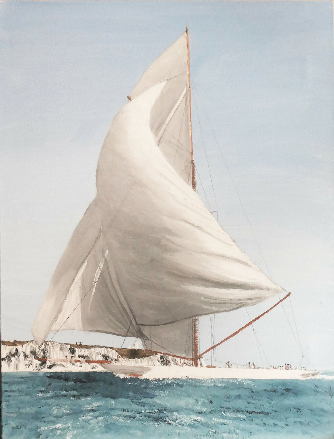 Seascape America's Cup 1903: Reliance Jim Fischer