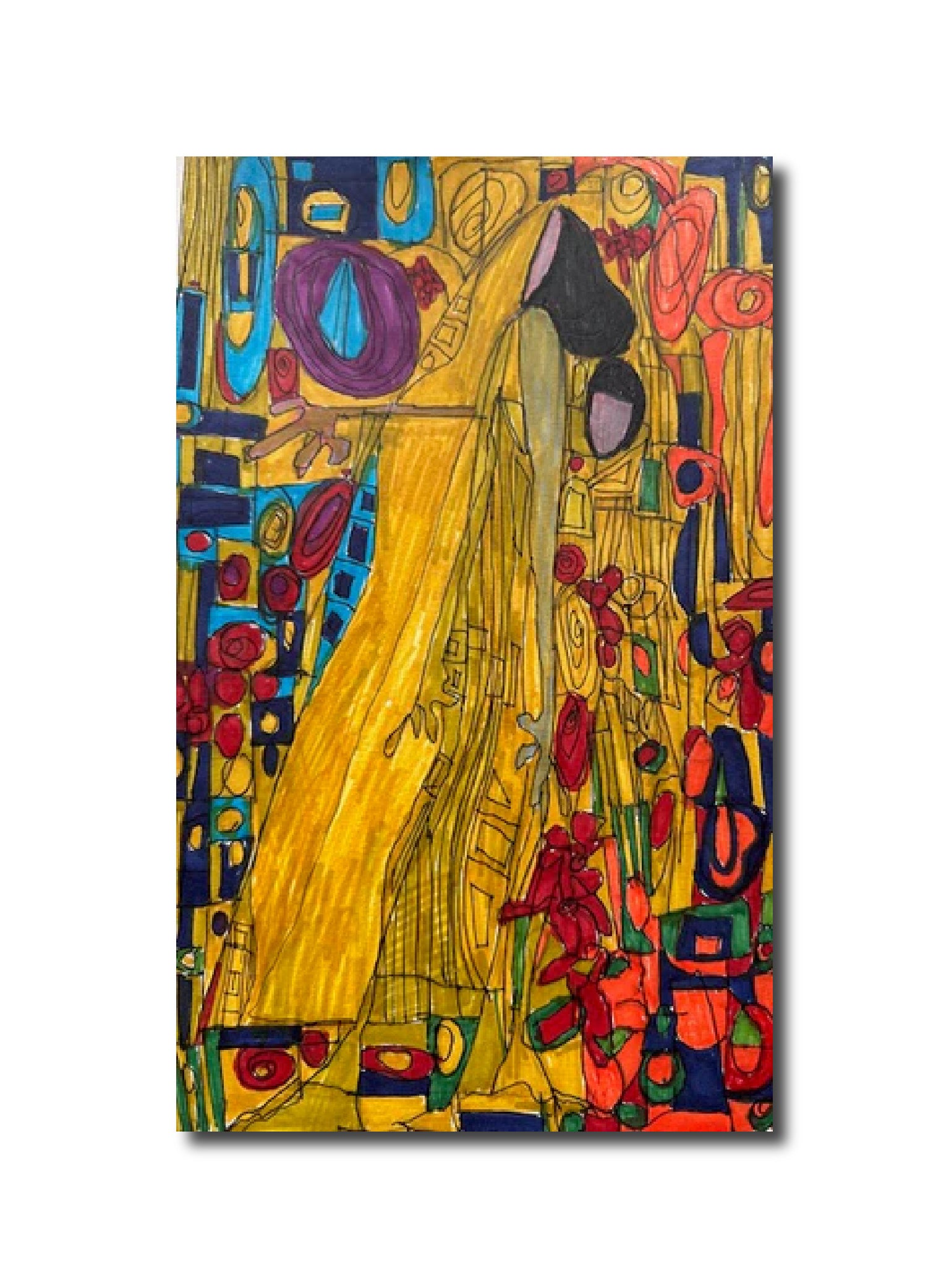 Abstract 'KLIMT-ISH' Carol Siskind