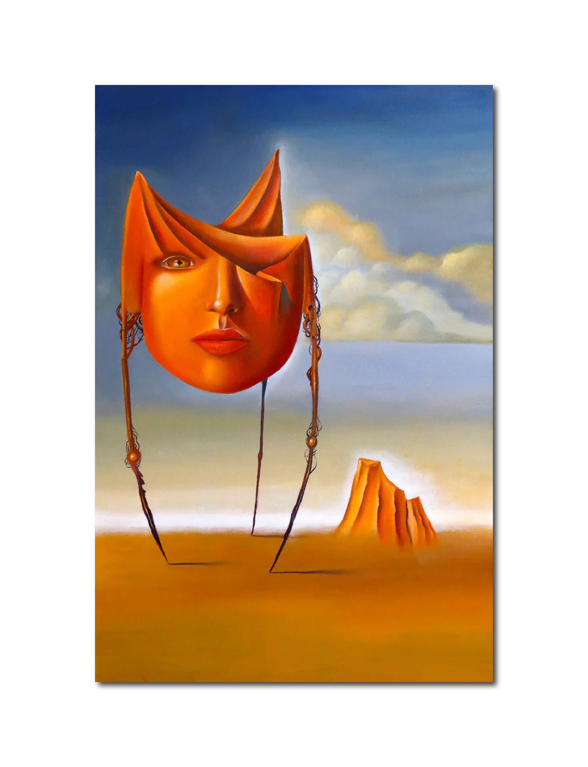 Painting Surrealism 'BEE DESTINY' Ruben Cukier