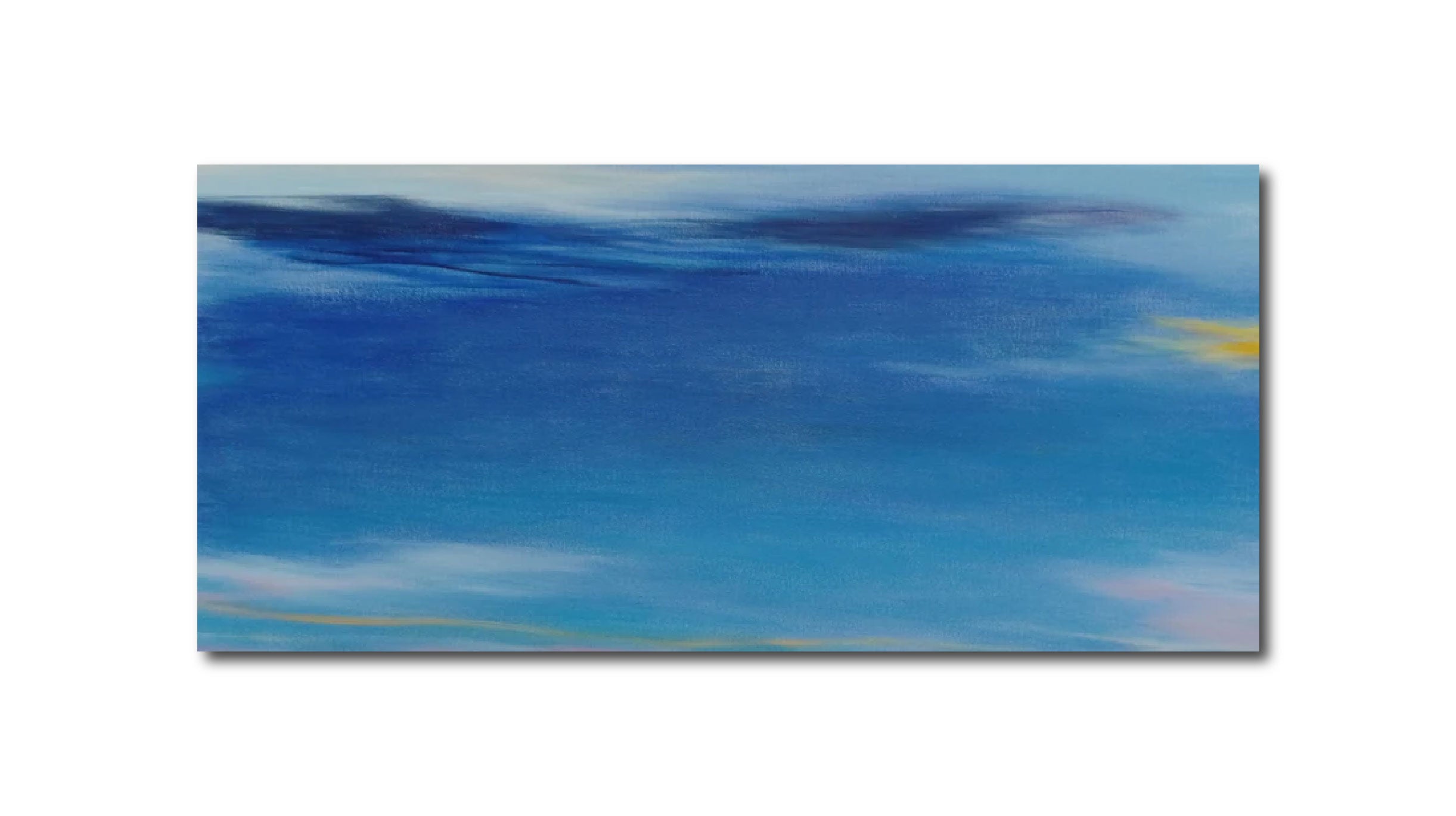 Abstract Oil 'WAVES #60' - Oil on Canvas Robert Melzmuf