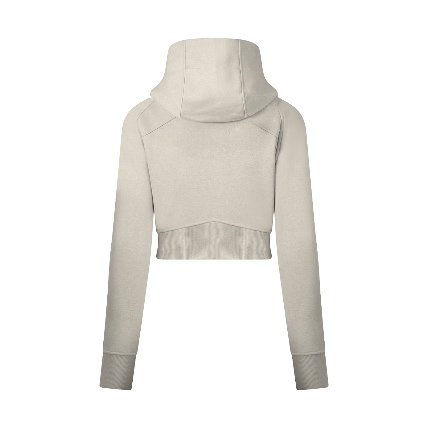 Closet Women Cropped Zip-Through Hoodie ODMPOD