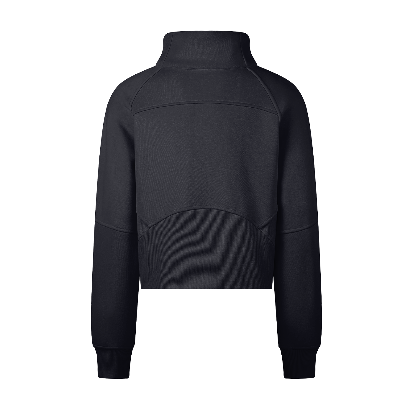 Closet Women Cropped Half-Zip Sweatshirt ODMPOD