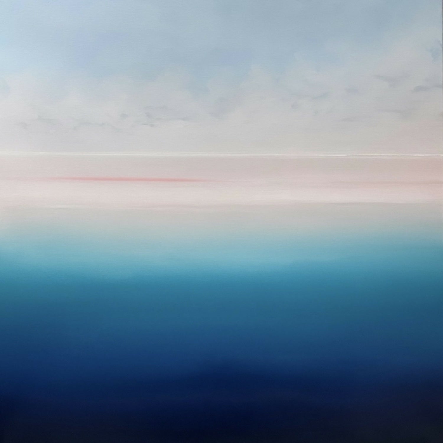 Art Oil Seascape Surrealism Surrealist Horizon of emotions: Seascape Love, DEEP INSIDE 74 Larissa Uvarova