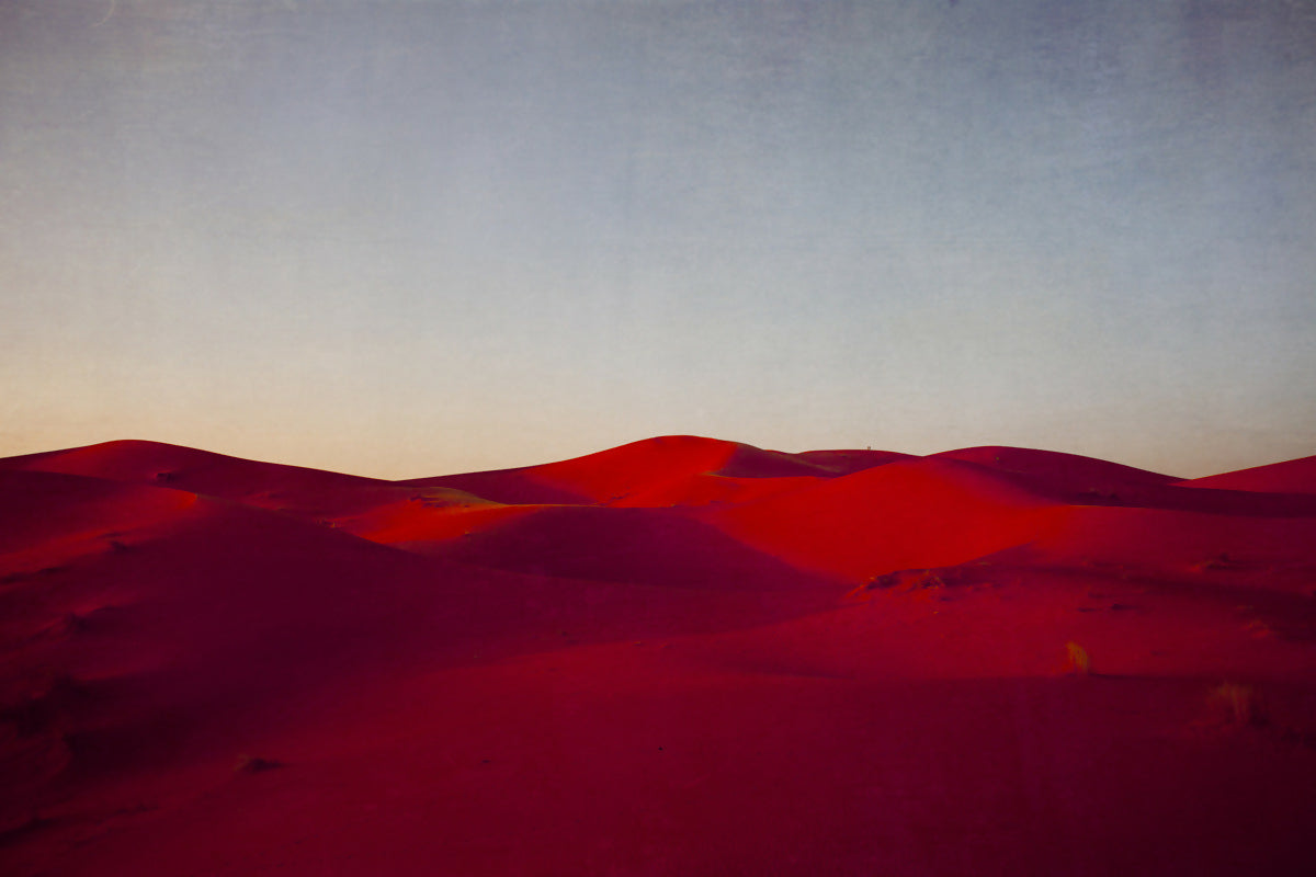 Colorized Photography Landscape Photography Sunset on the Sahara Viet Ha Tran